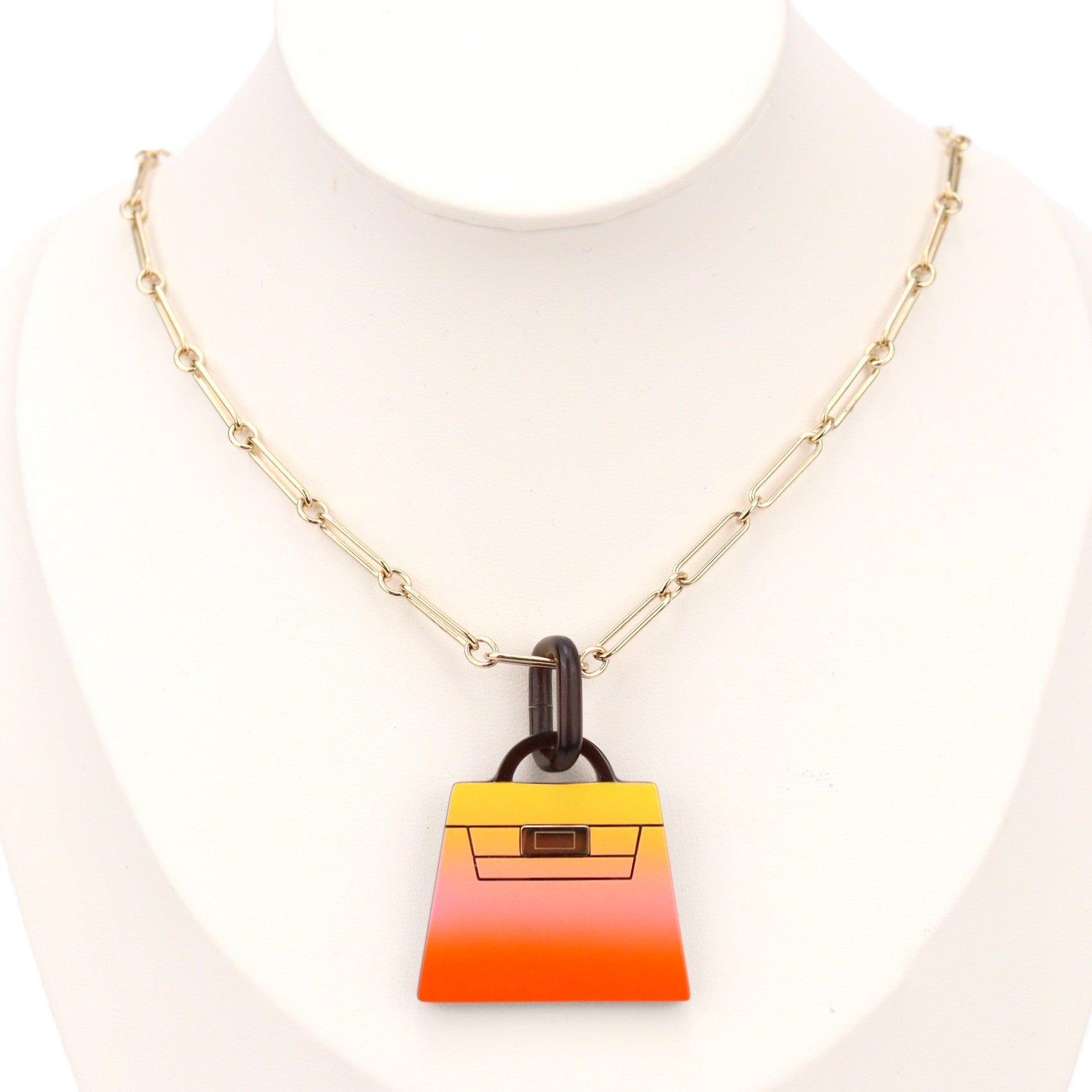 HERMES 057119FD AMULETTE KELLY FUSION GM