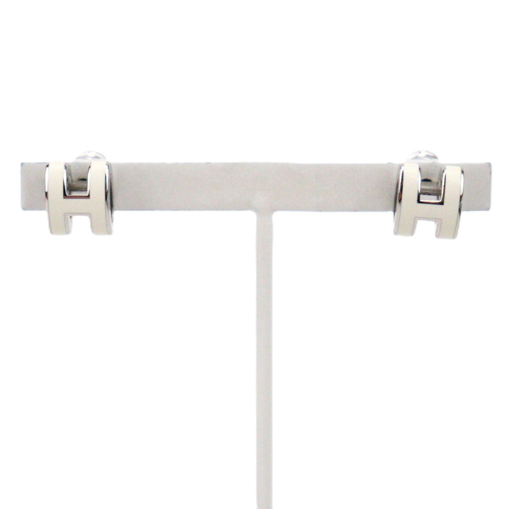 HERMES 608002FP POP H MINI EARRINGS