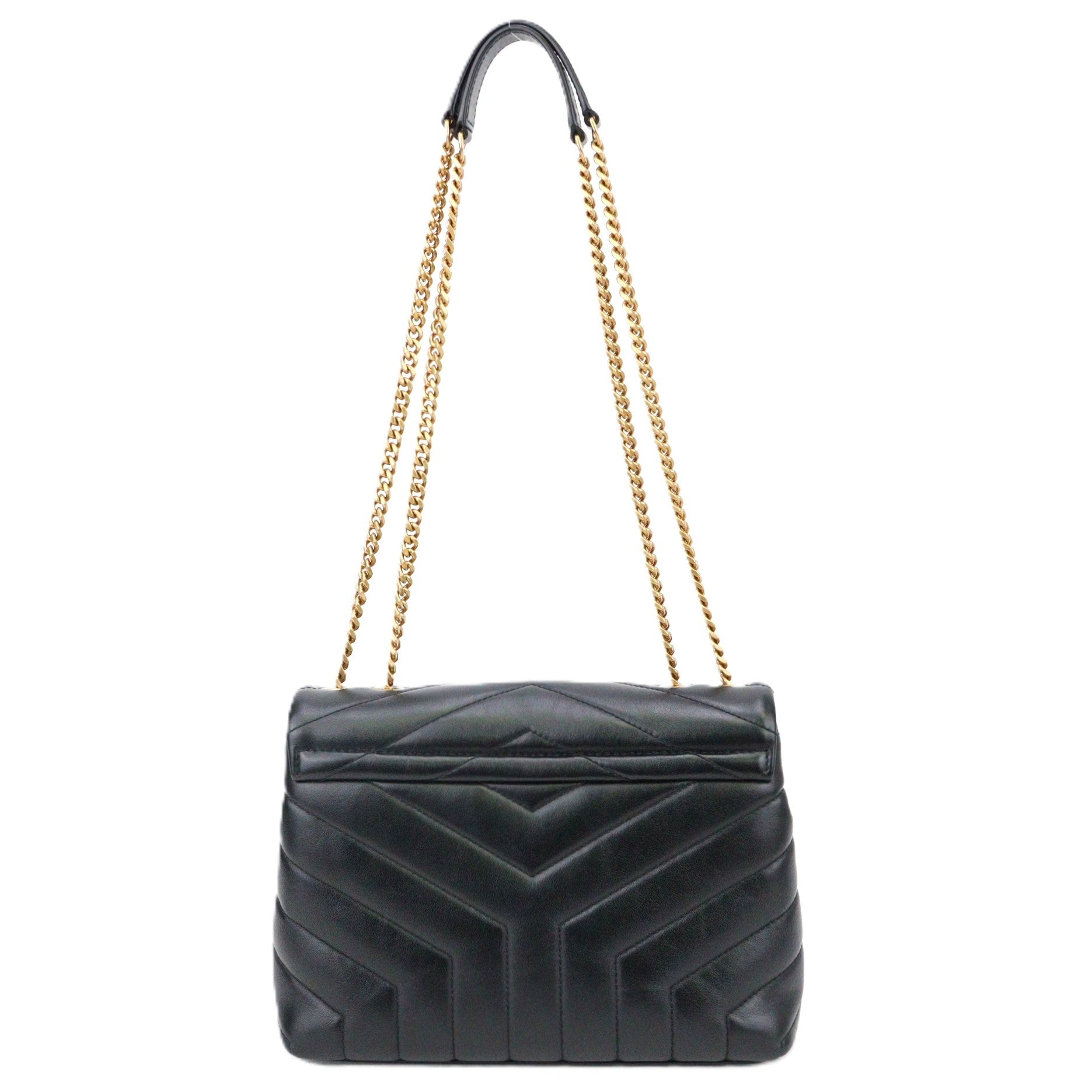 SAINT LAURENT 494699 DV727 LOULOU SMALL SHOULDER BAG