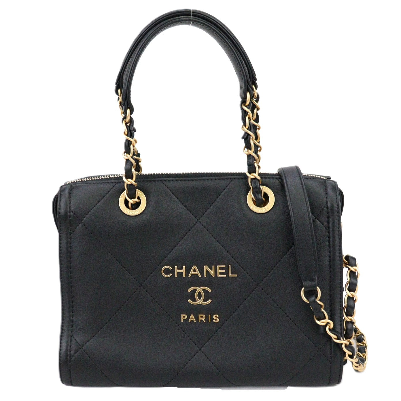 CHANEL AS2749 BOWLING BAG SMALL HANDBAG