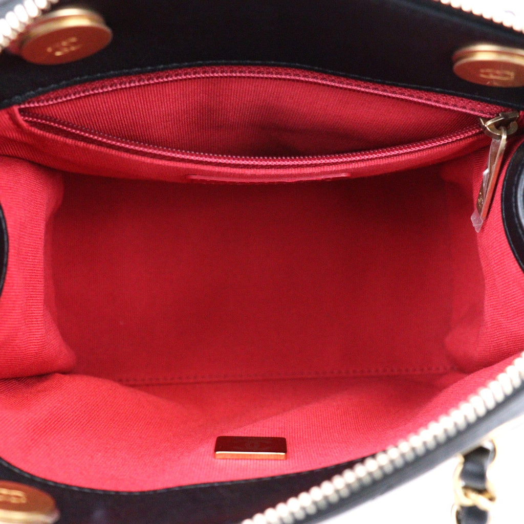 CHANEL AS2749 BOWLING BAG SMALL HANDBAG
