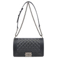 CHANEL 67086 BOY CHANEL MEDIUM SHOULDER BAG