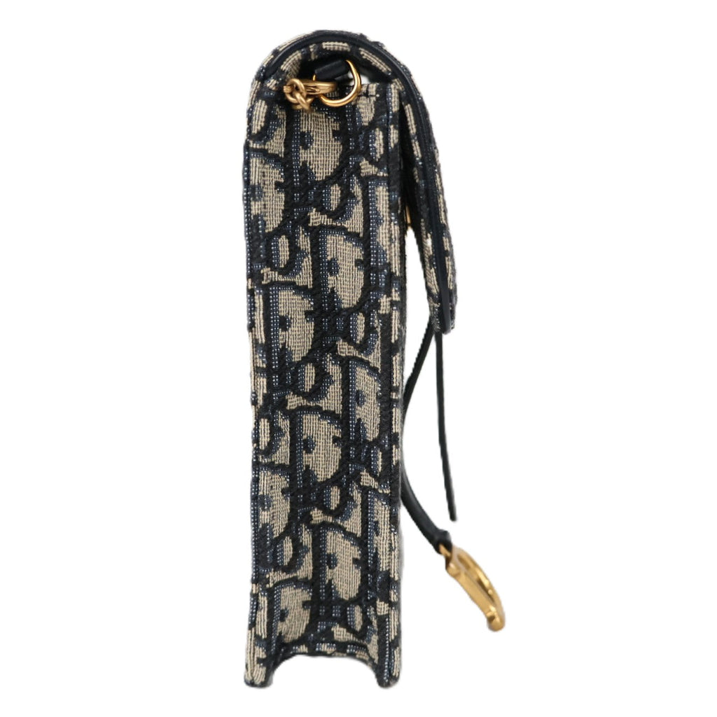 DIOR S5641CTZQ VERTICAL SADDLE POUCH MINI BAG W