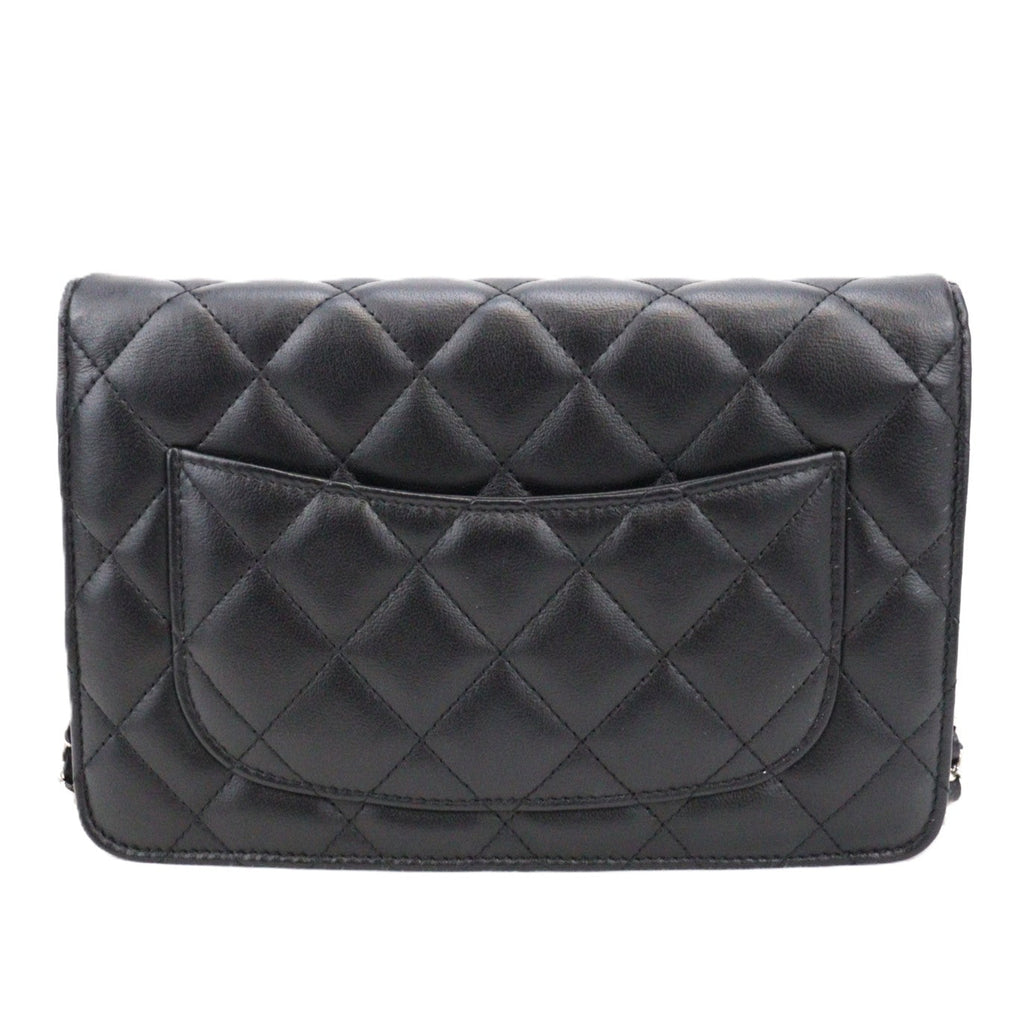 CHANEL 33814 CLASSIC FLAP WALLET ON CHAIN