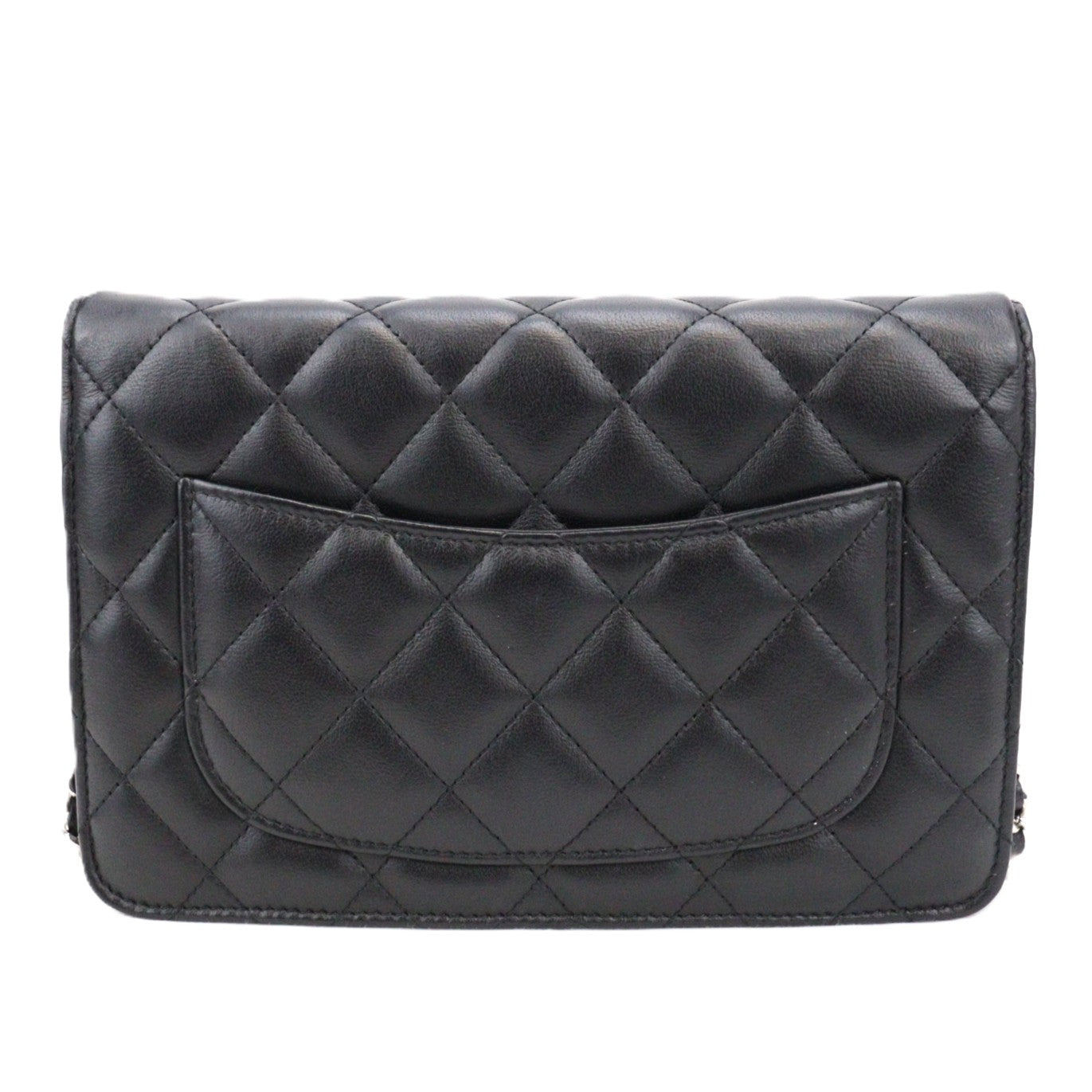 CHANEL 33814 CLASSIC FLAP WALLET ON CHAIN