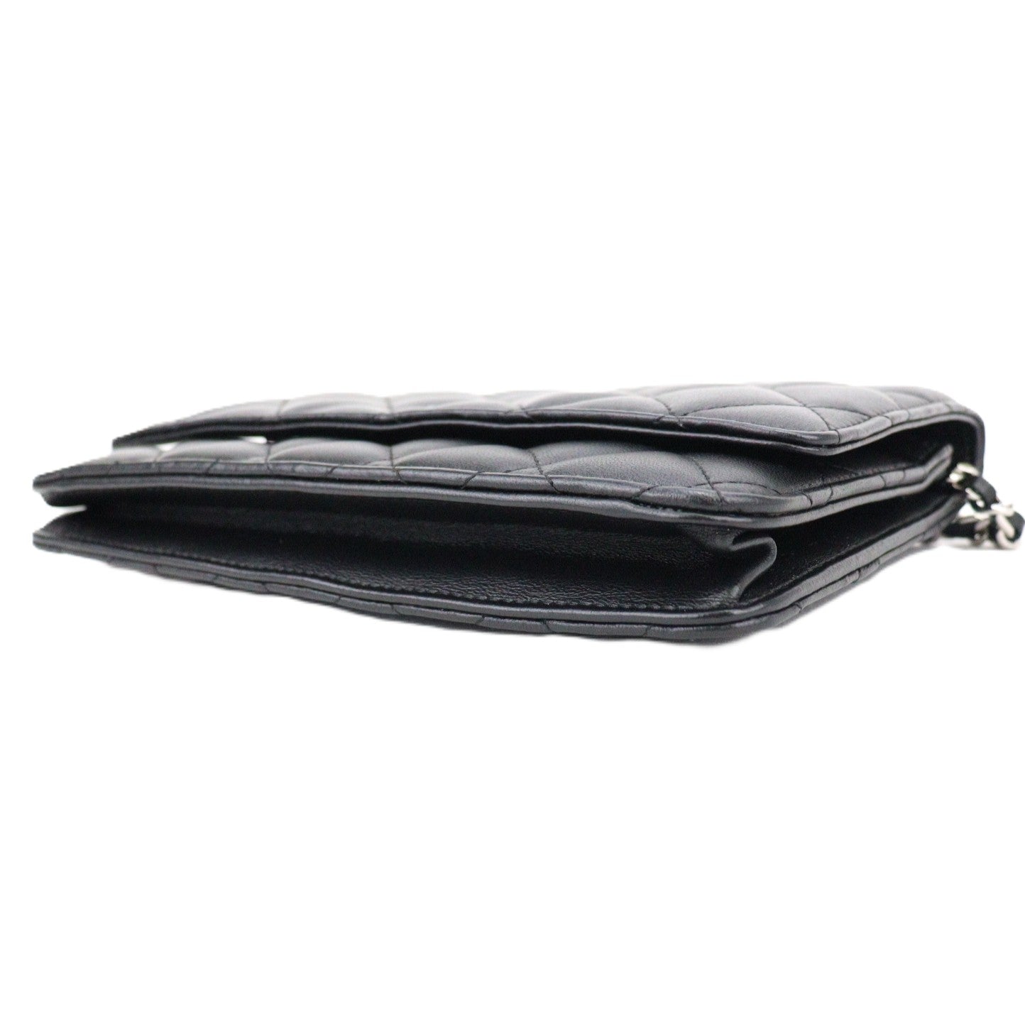 CHANEL 33814 CLASSIC FLAP WALLET ON CHAIN