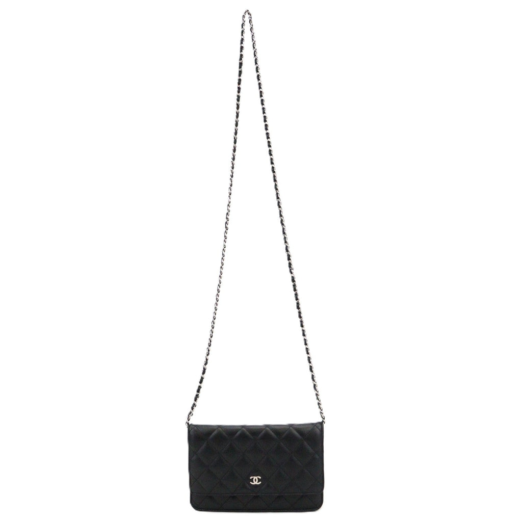 CHANEL 33814 CLASSIC FLAP WALLET ON CHAIN