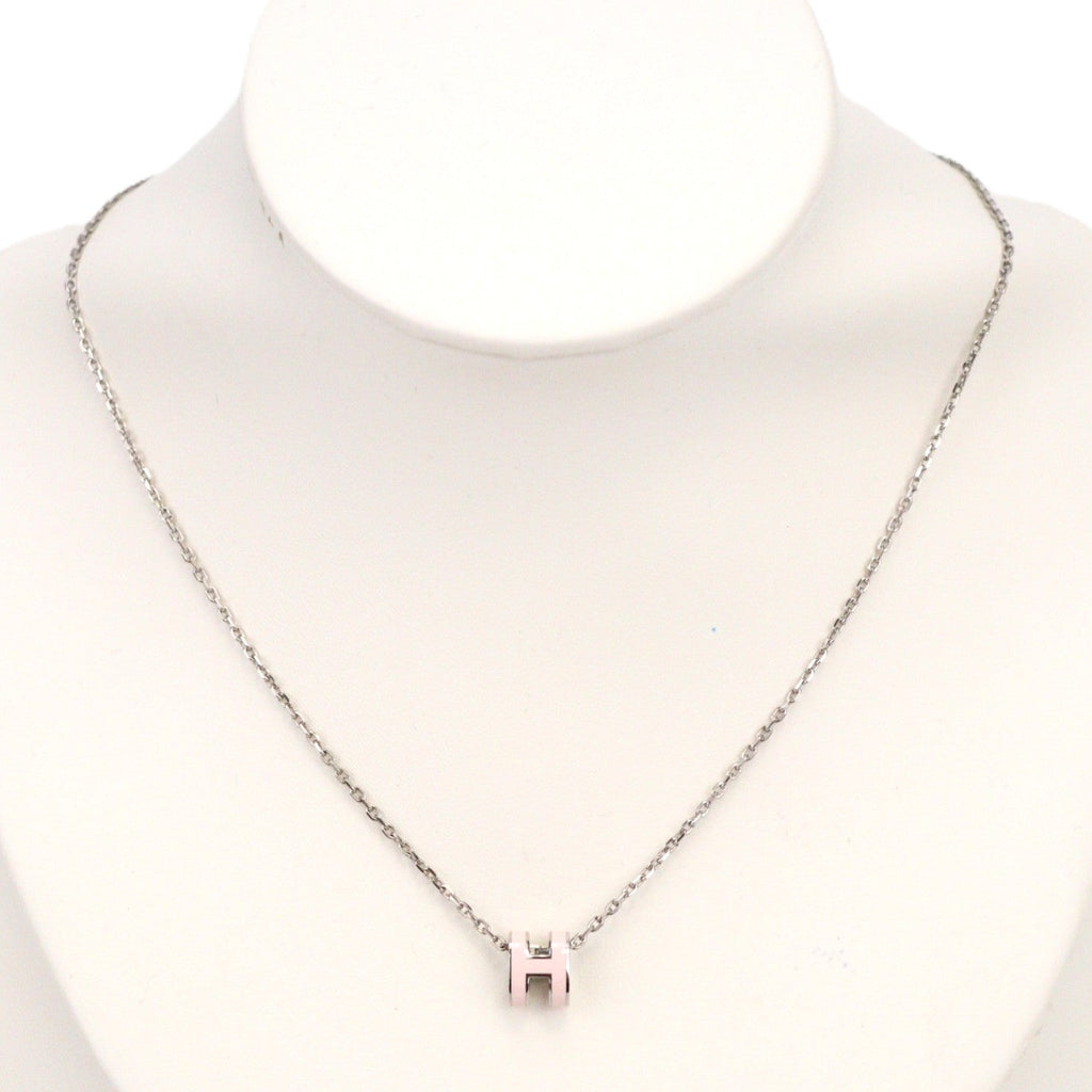 HERMES 147992FP POP H MINI NECKLACE
