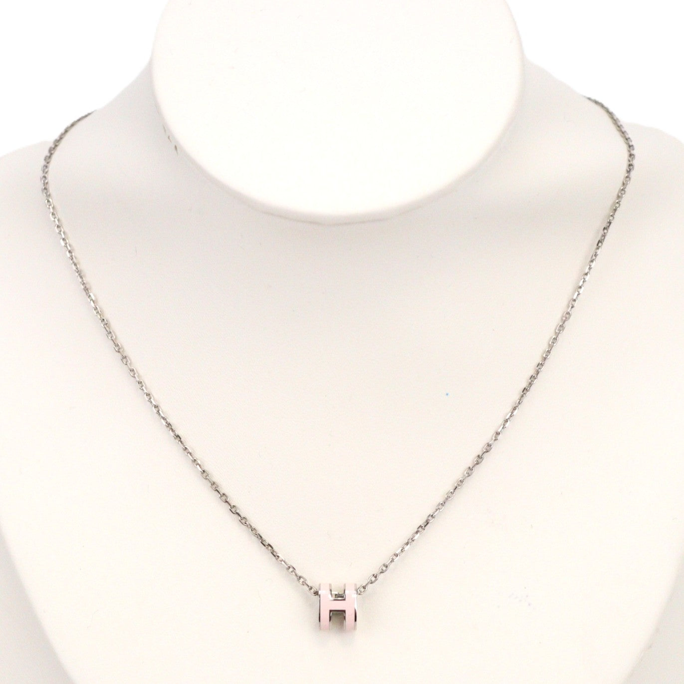 HERMES 147992FP POP H MINI NECKLACE