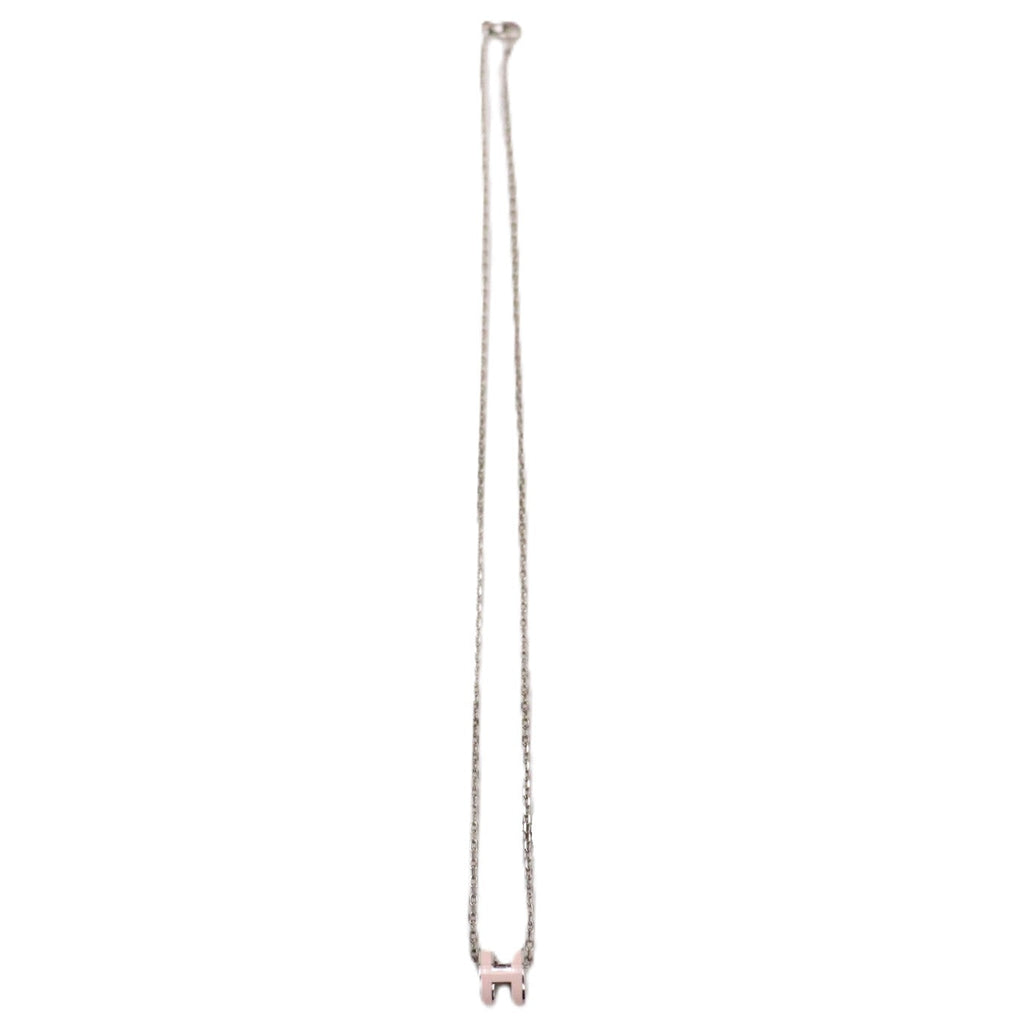 HERMES 147992FP POP H MINI NECKLACE