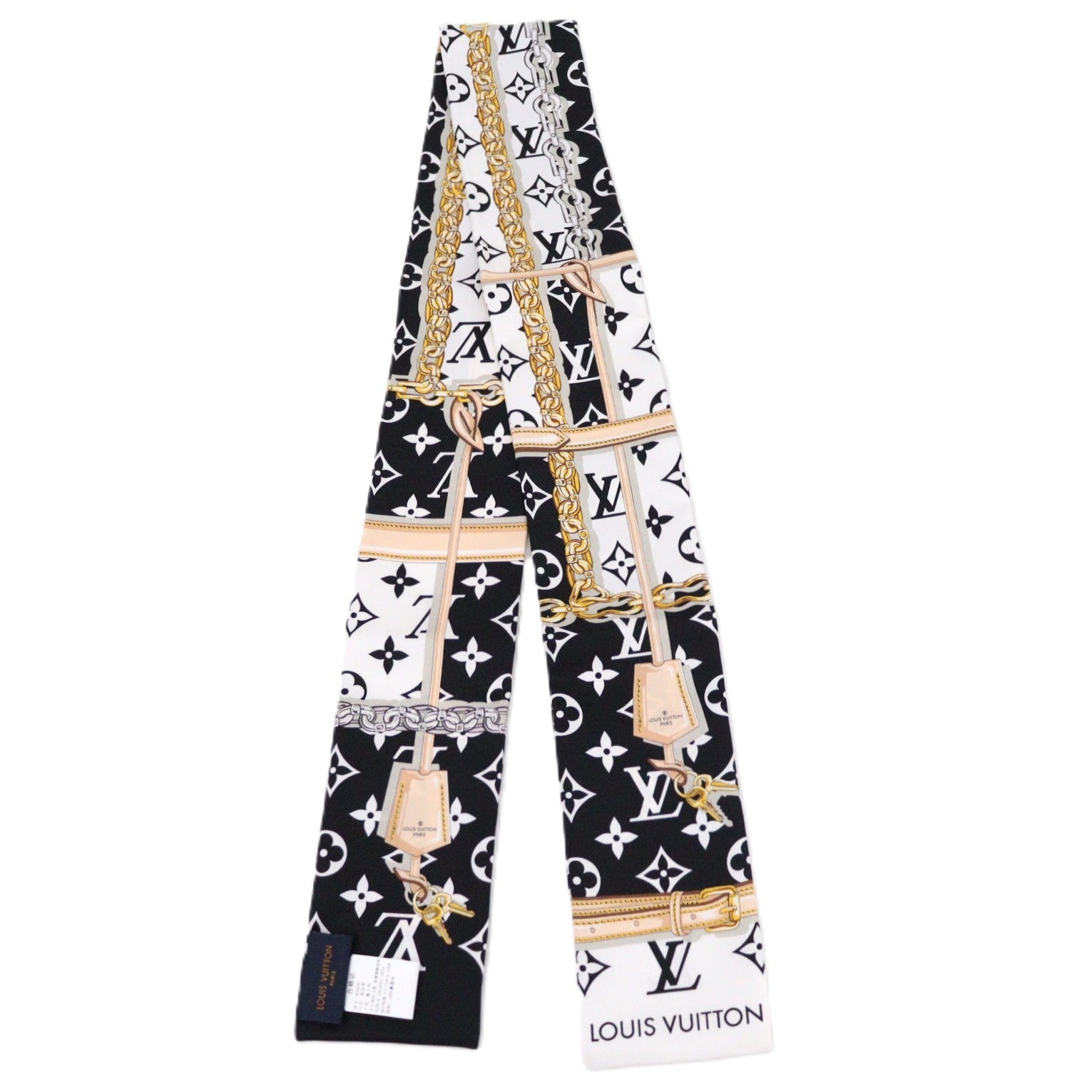 LOUIS VUITTON M78656 MONOGRAM CONFIDENTIAL BANDEAU SCARF