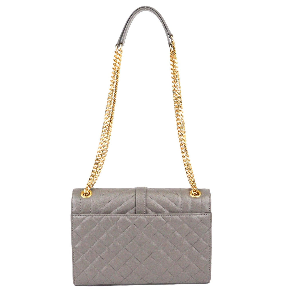 SAINT LAURENT 600185 BOW91 ENVELOPE MEDIUM SHOULDER BAG