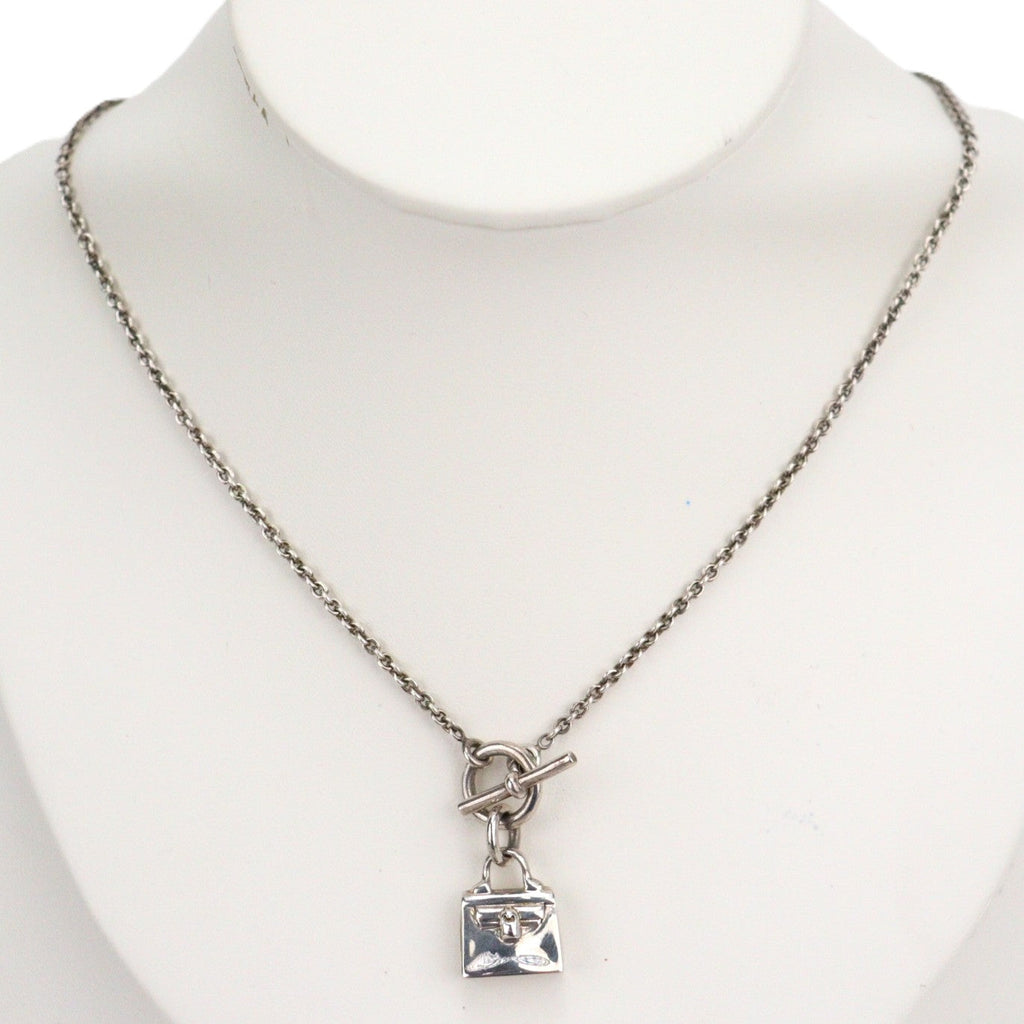 HERMES H104429B Kelly Amulette Necklace