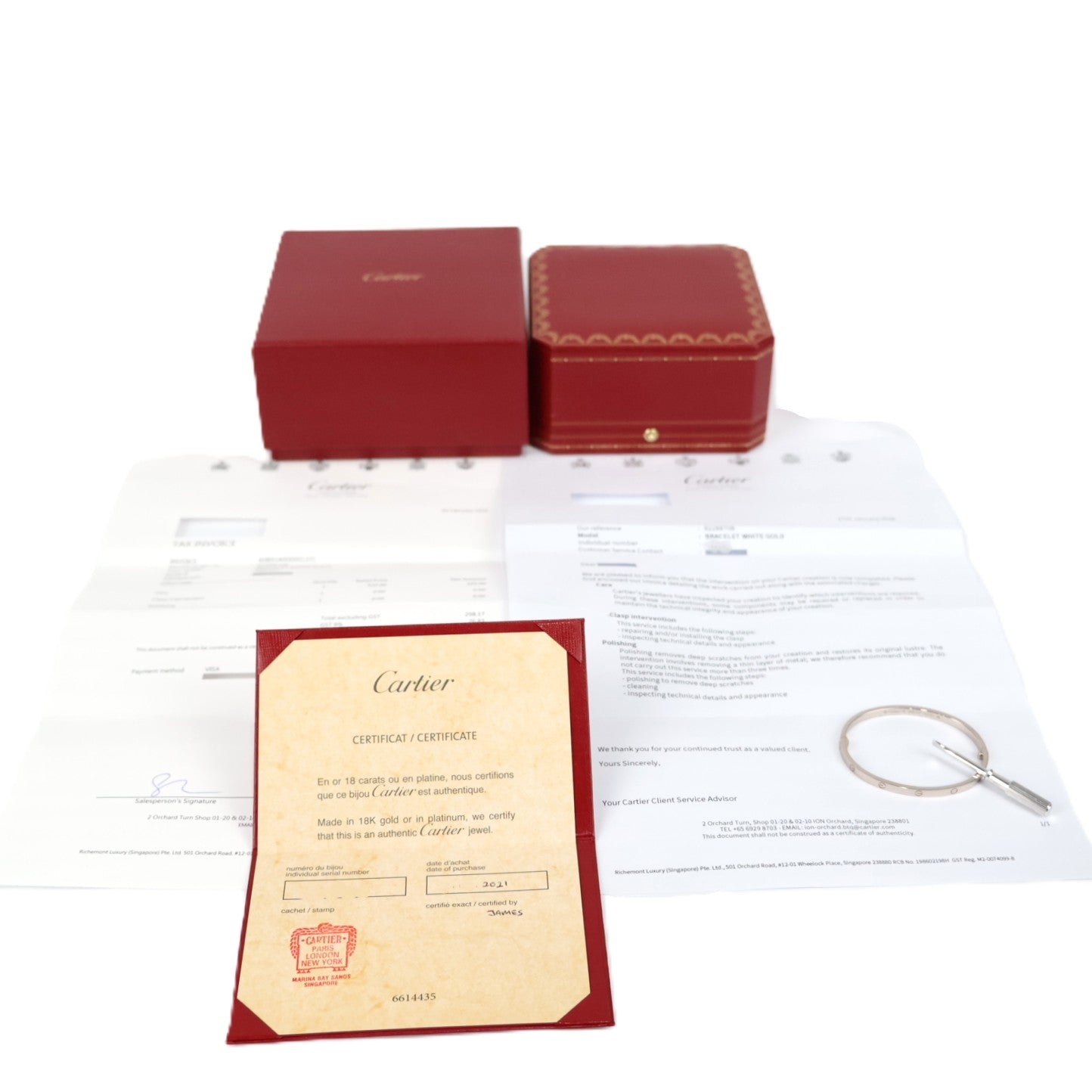 Cartier B6047417 Love Small Model Bracelet #16