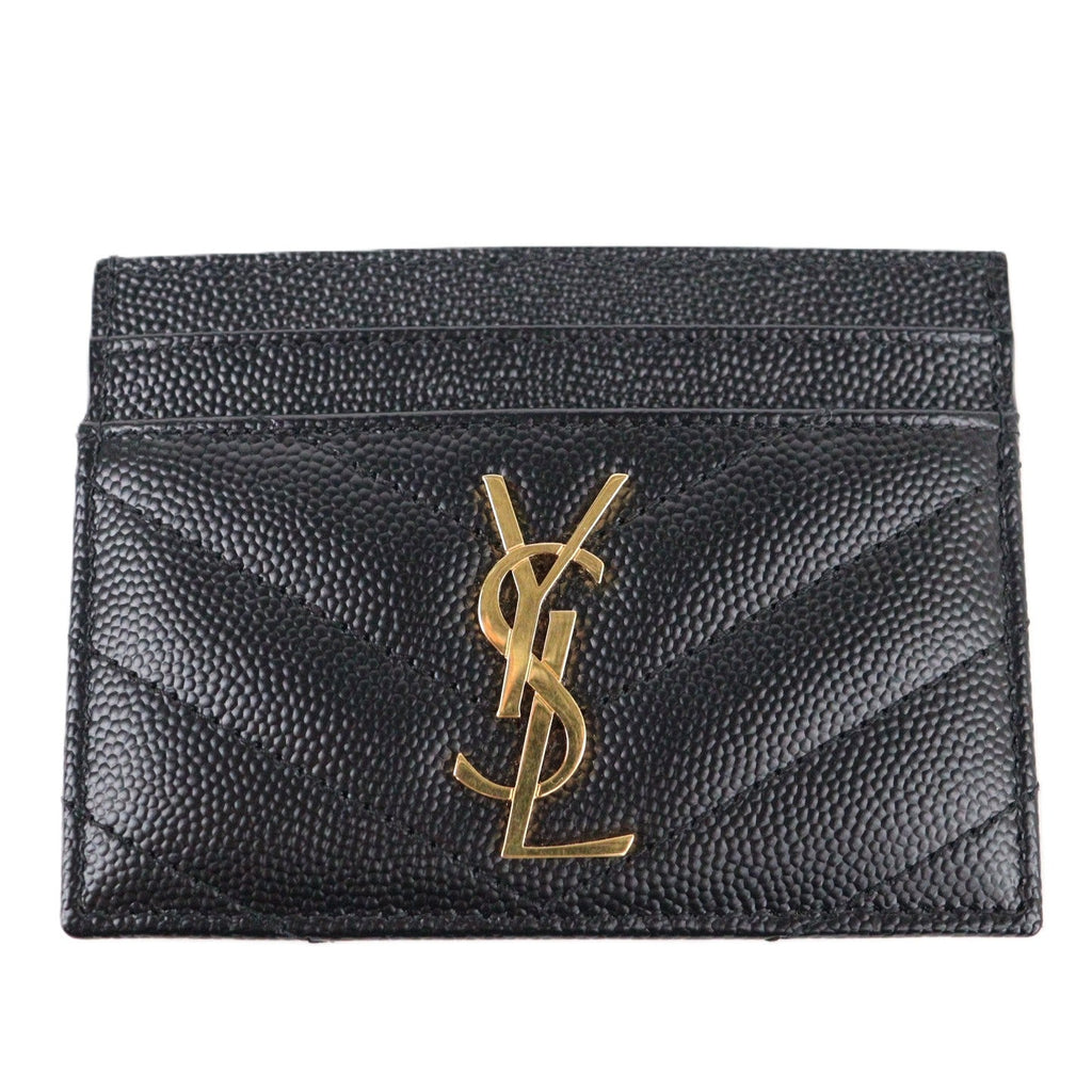 SAINT LAURENT 423291 BOW01 CASSANDRE CARD HOLDER