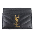 SAINT LAURENT 423291 BOW01 CASSANDRE CARD HOLDER
