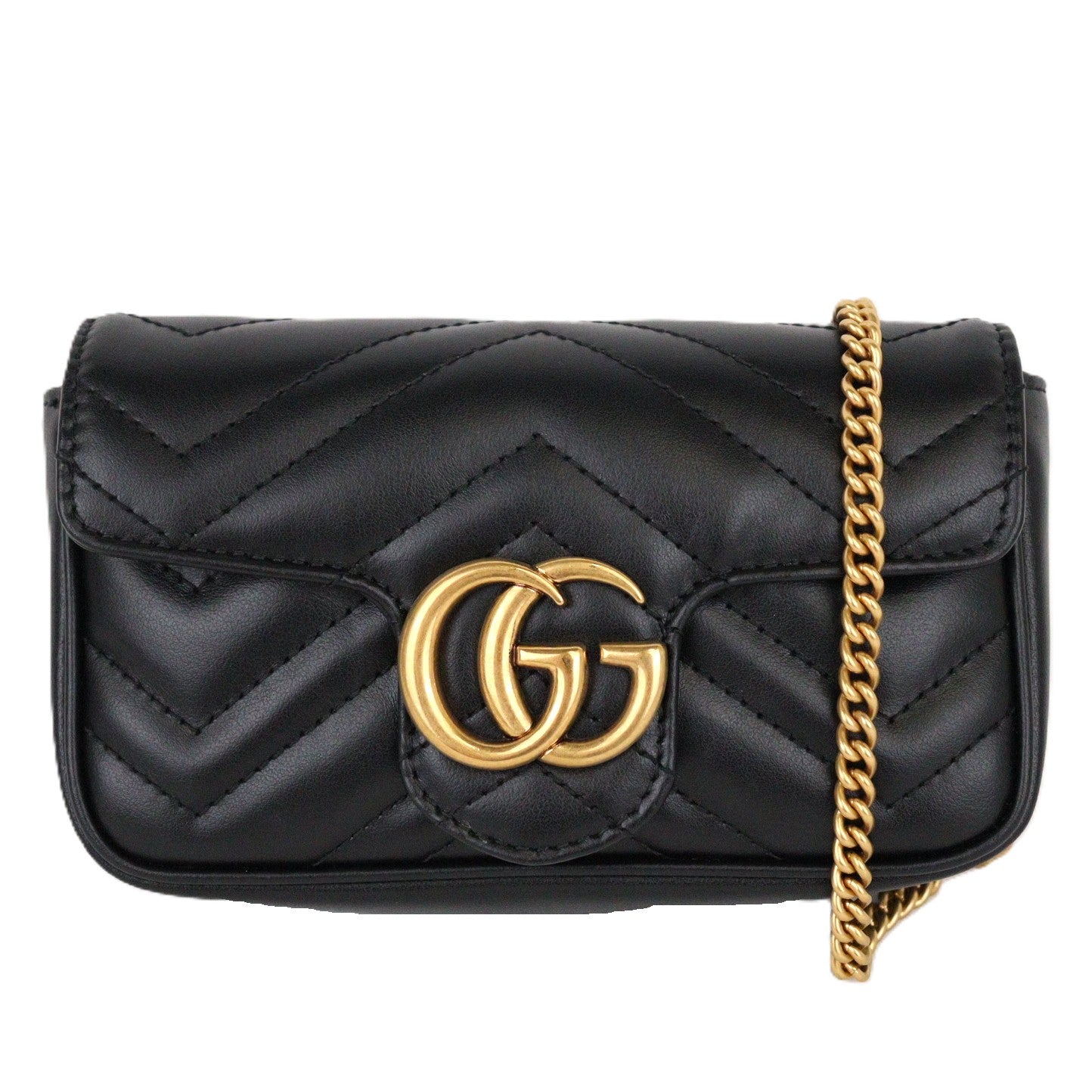 GUCCI 476433 DTDCT GG MARMONT CROSSBODY BAG