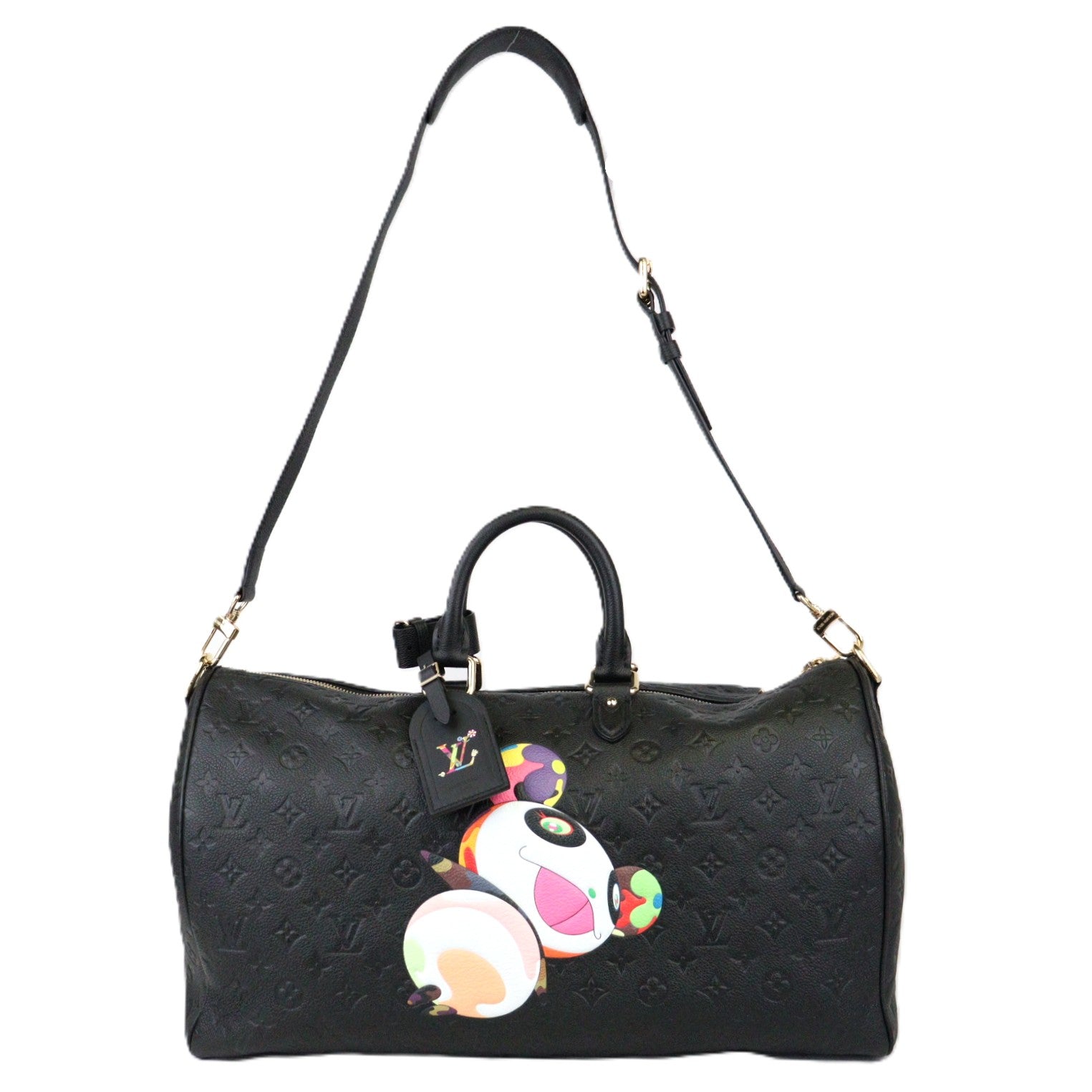 LOUIS VUITTON M13761 KEEPALL BANDOULIERE 45 TRAVEL BAG