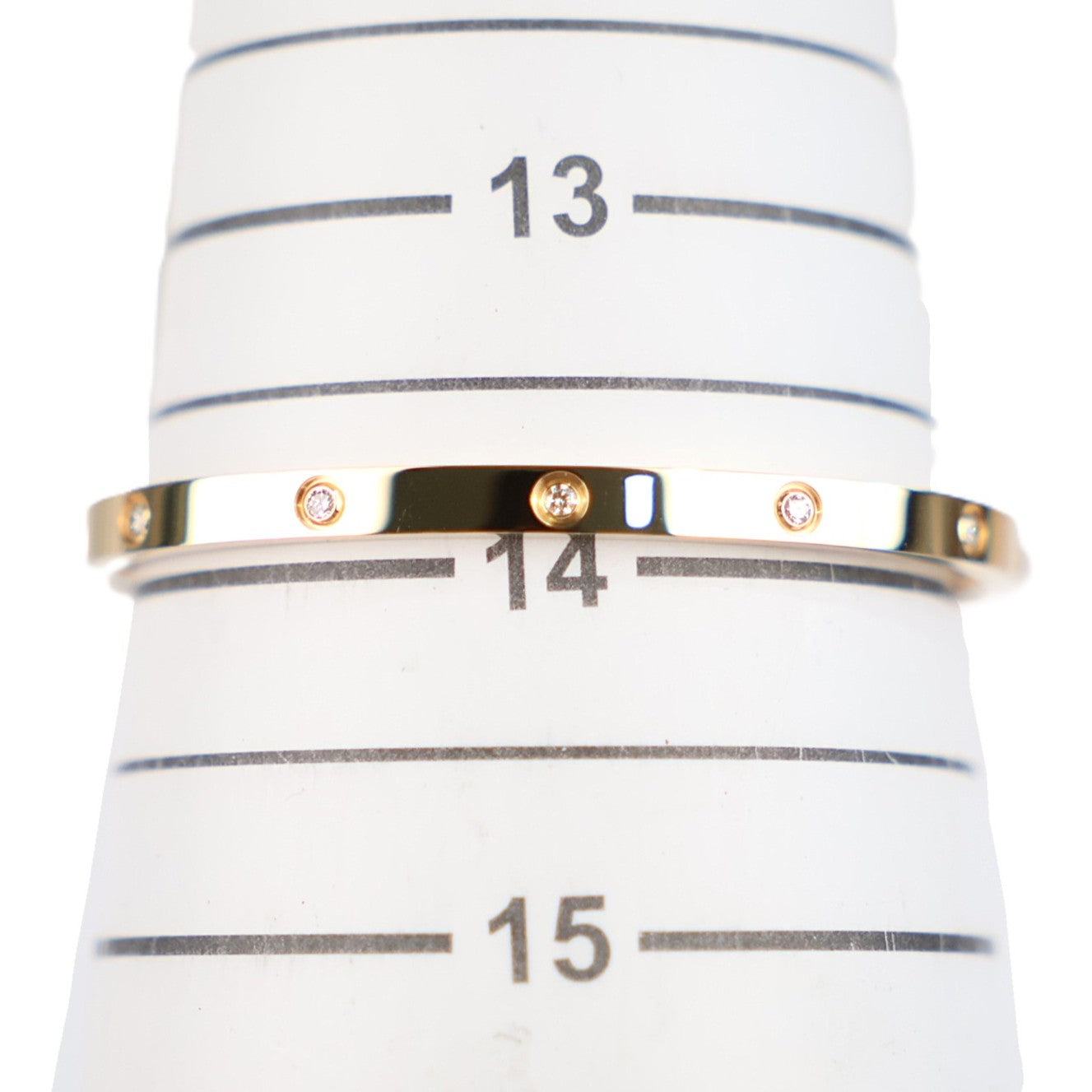 Cartier B6047815 Love Small Model 10-Diamonds #15 Bracelet