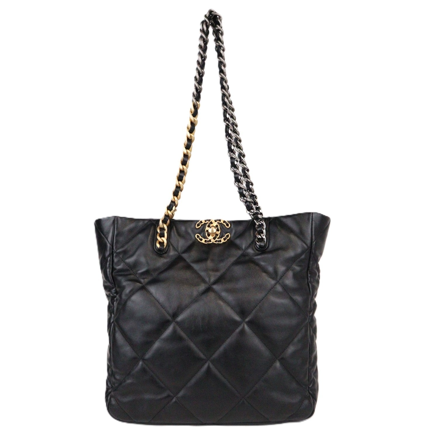 CHANEL AS3519 CHANEL 19 TOTE BAG