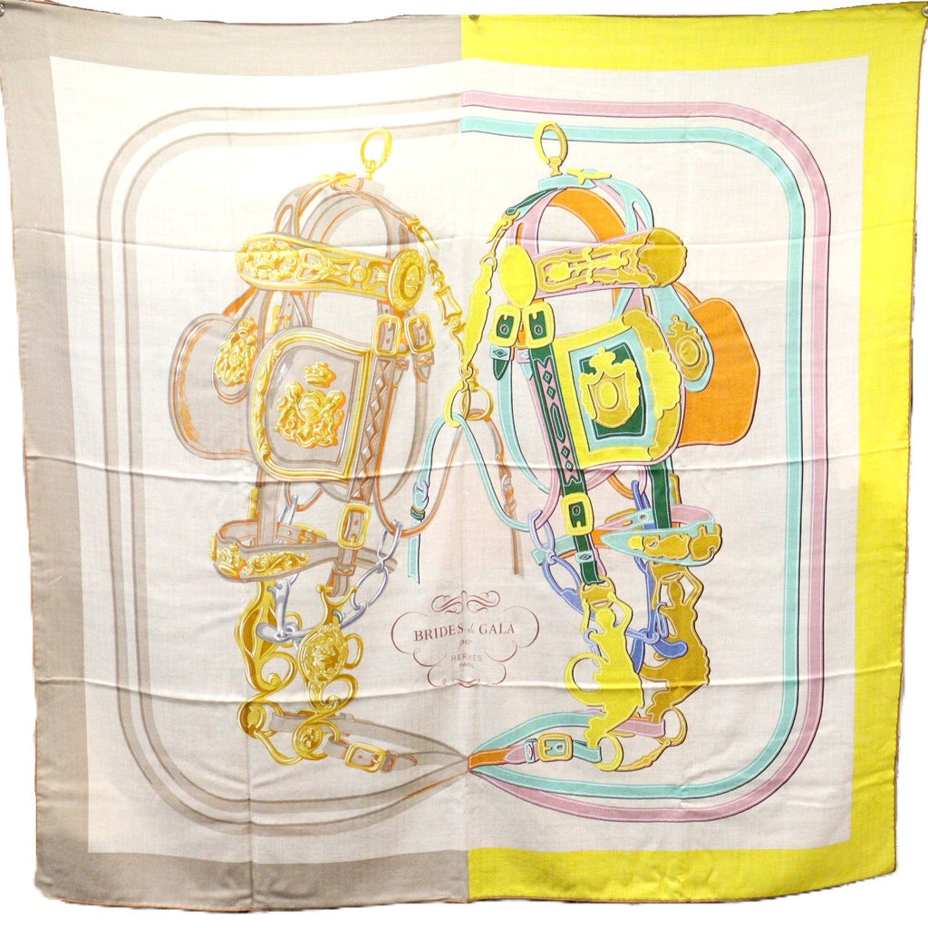 HERMES 243940S CARRE GEANT140 140 SHAWL
