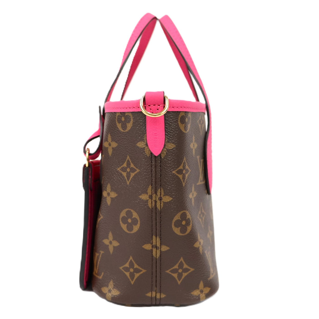 LOUIS VUITTON M12106 NEVERFULL INSIDE OUT BB TOTE BAG