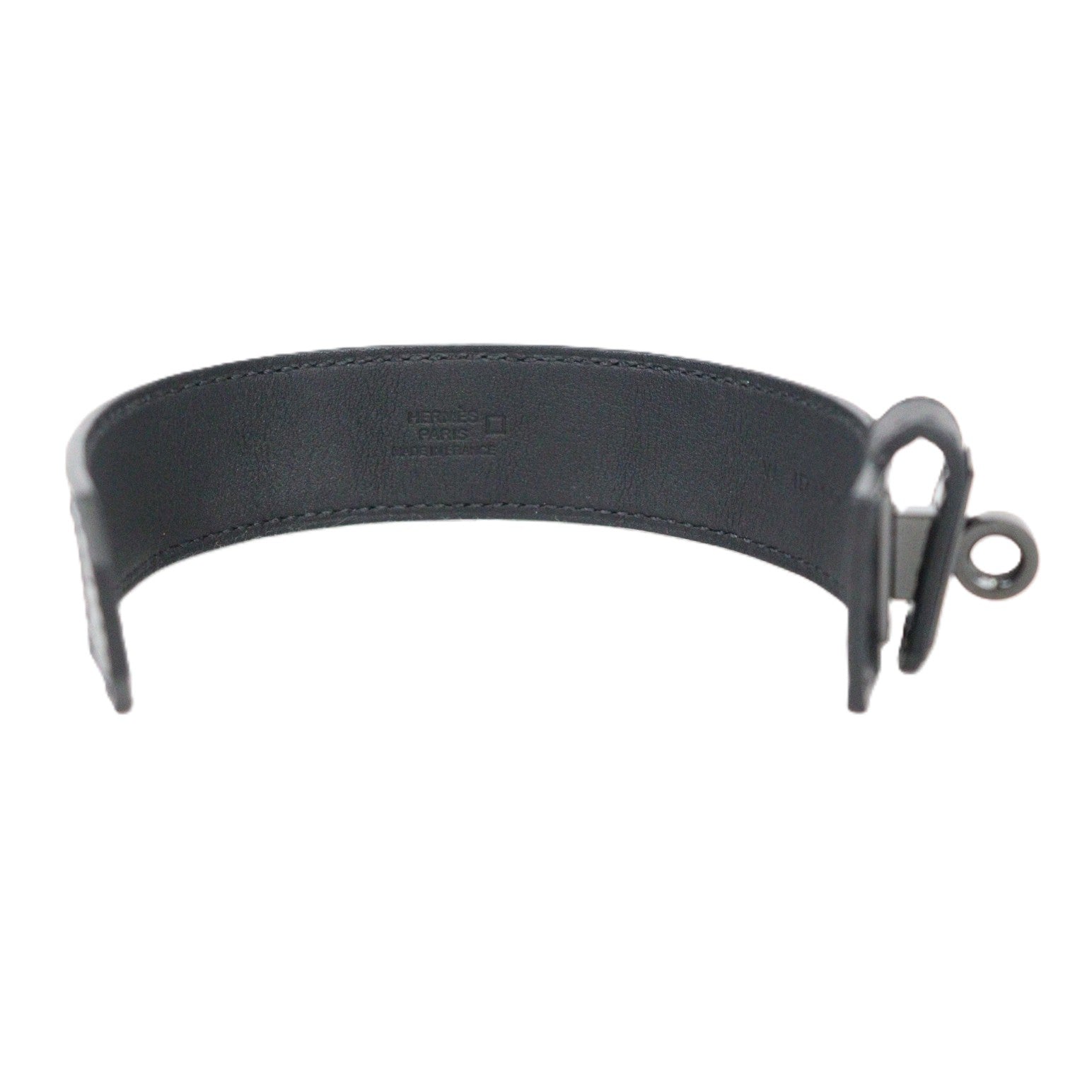 HERMES 500189FH KELLY TWIST SO BLACK T2 BRACELET