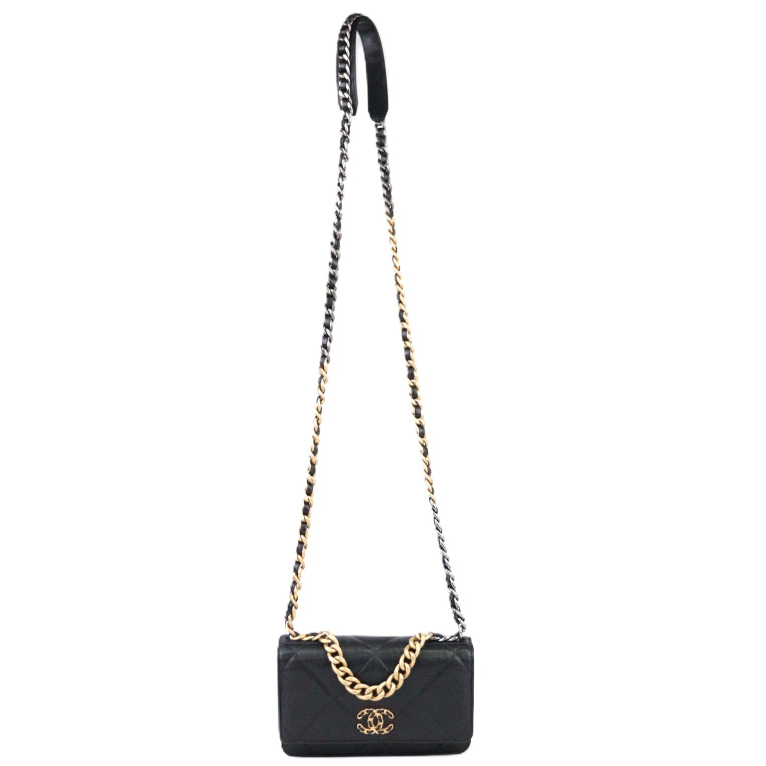 CHANEL AP0957 CHANEL 19 WALLET ON CHAIN