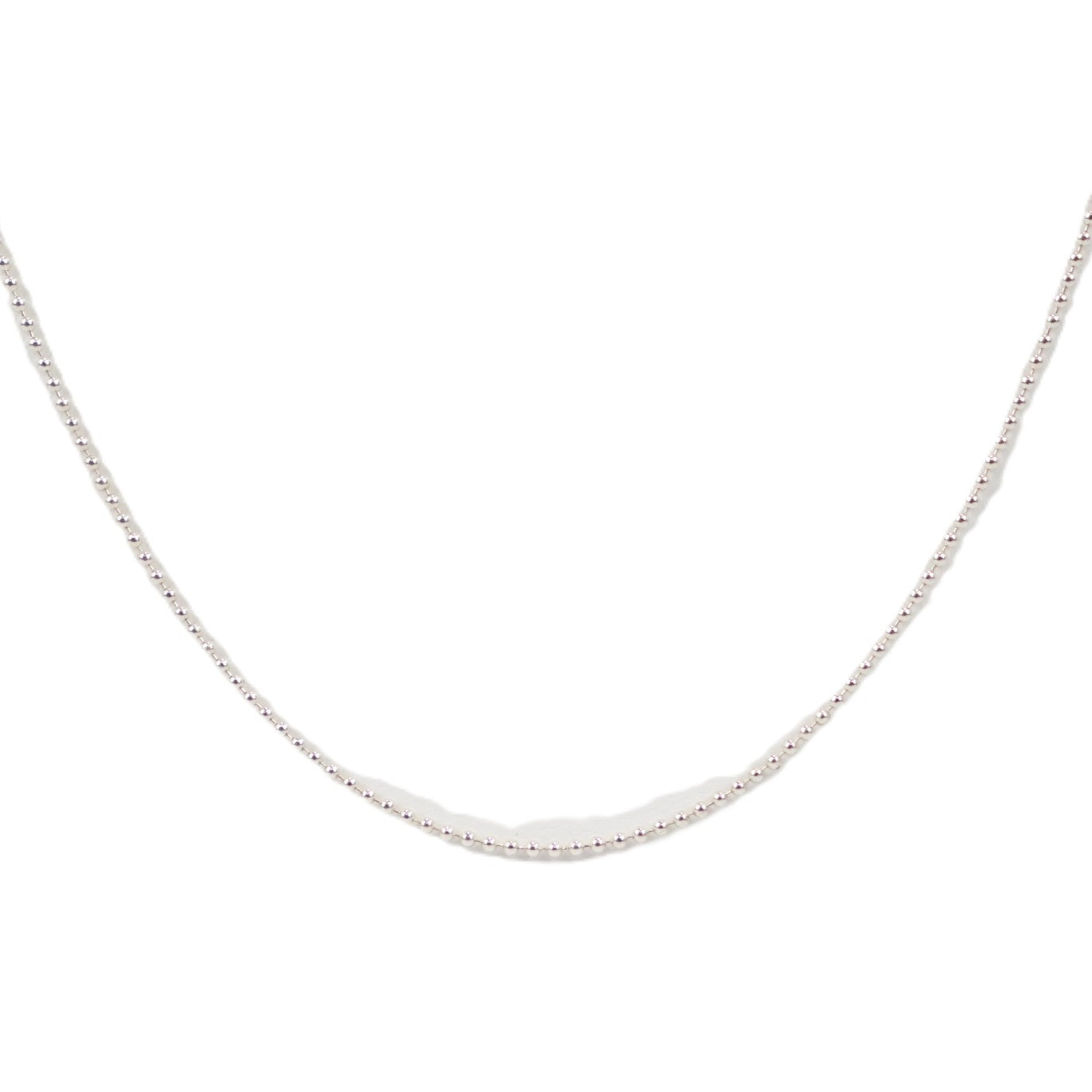 TIFFANY & Co. Small Bead Chain Necklace
