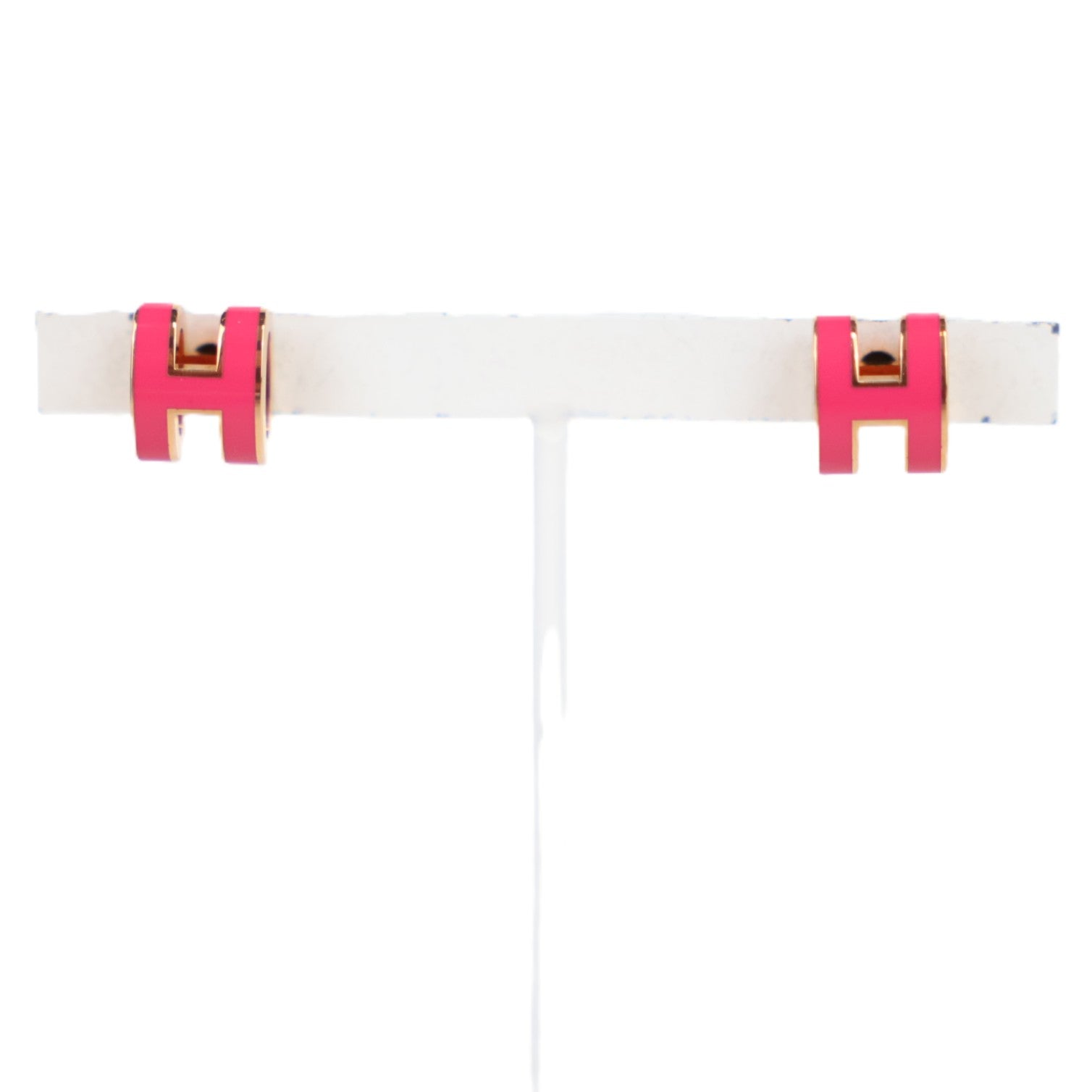 HERMES 608002FO POP H MINI EARRINGS