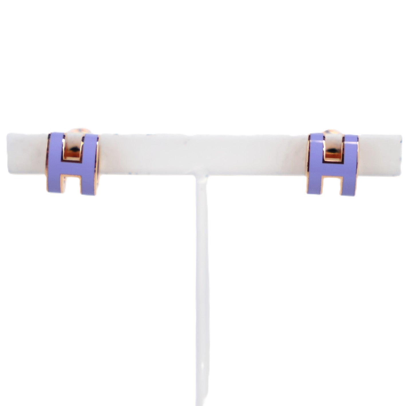 HERMES 608002FO POP H MINI EARRINGS