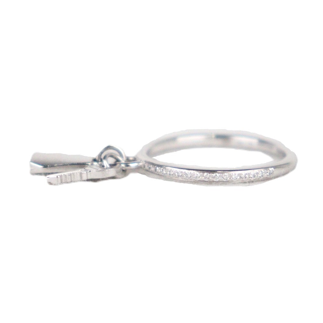HERMES H221616B Kelly Clochette Small Model Ring #54