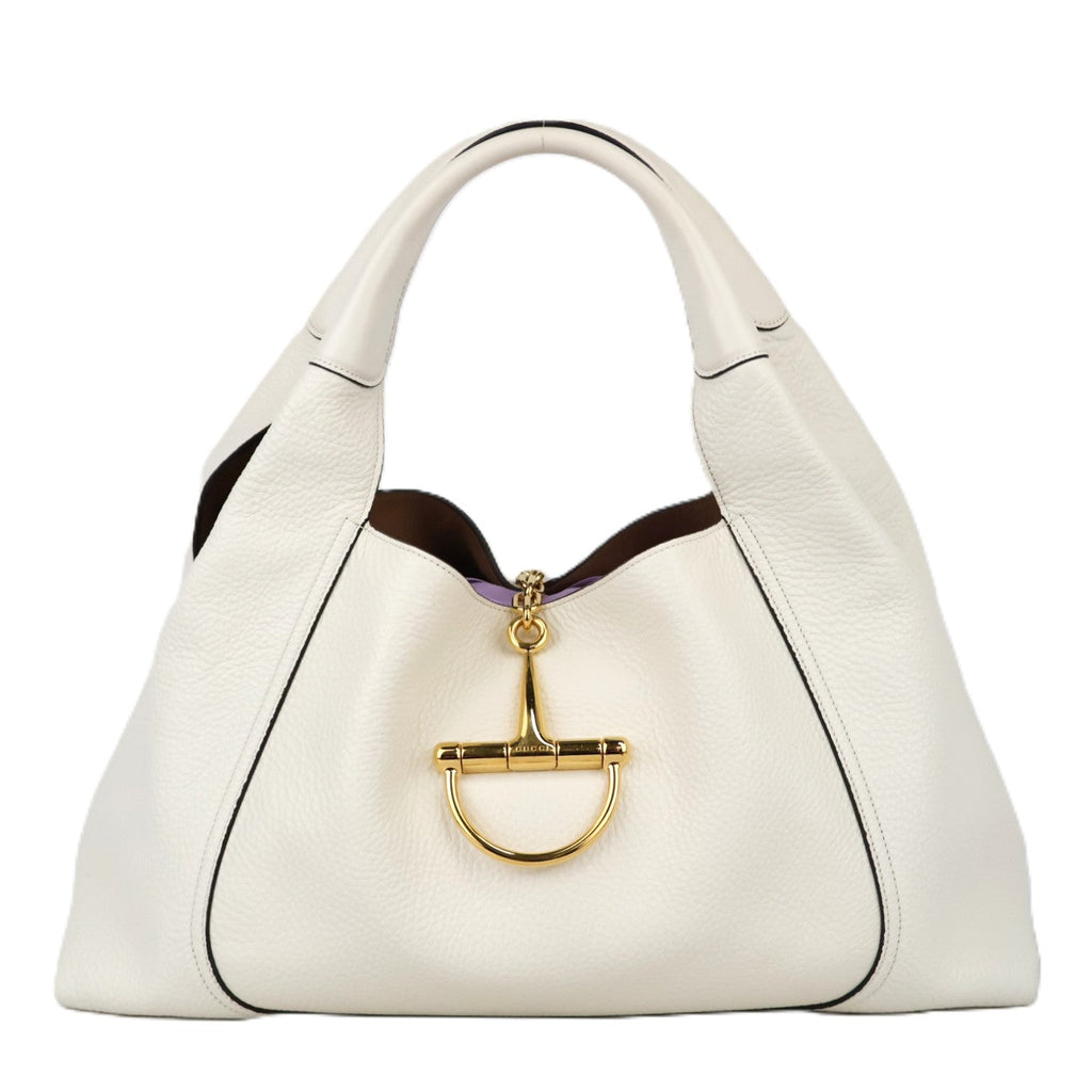 GUCCI 837466 AAEAO SOFT BIT MAXI HOBO BAG
