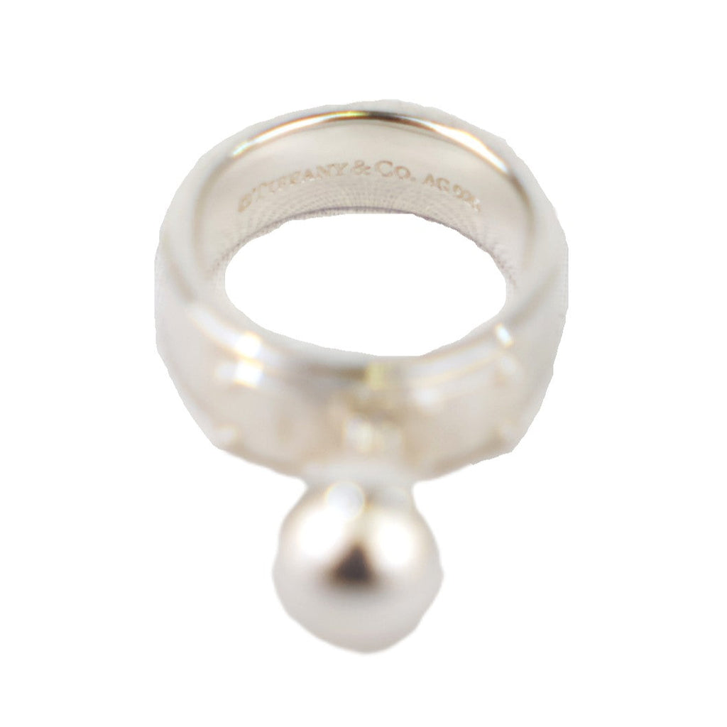 TIFFANY & Co. Ball Dangle Ring #51.5