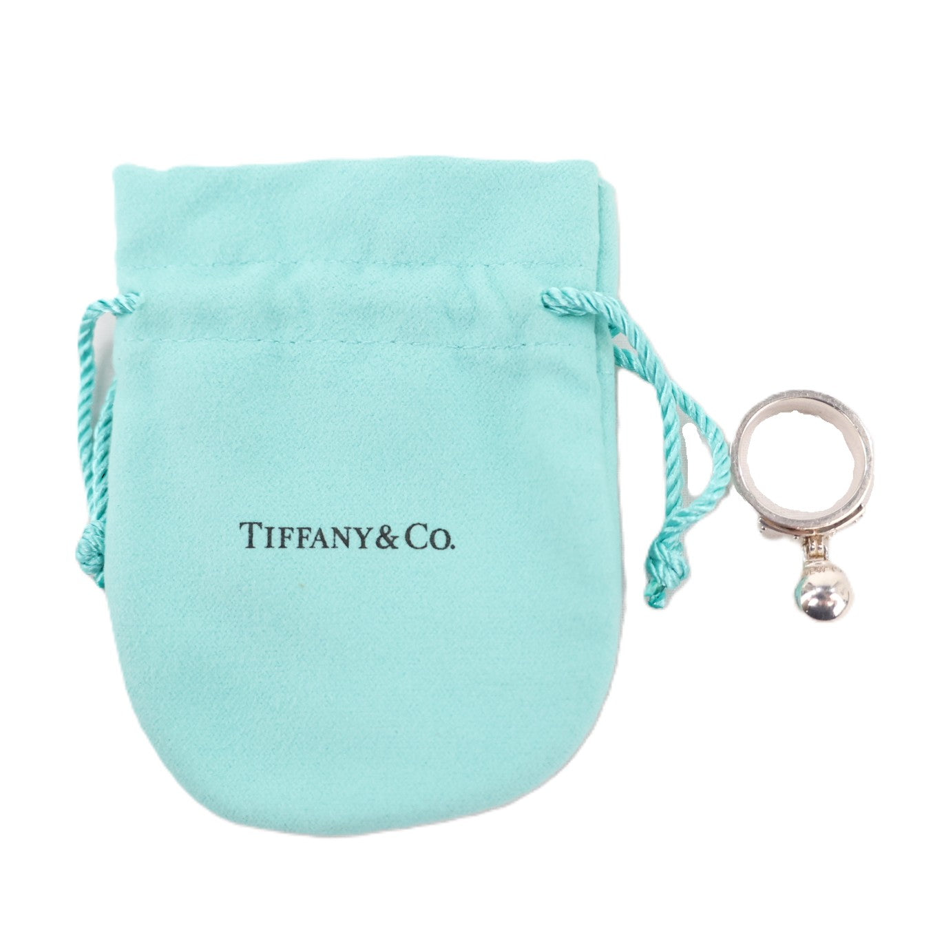 TIFFANY & Co. Ball Dangle Ring #51.5