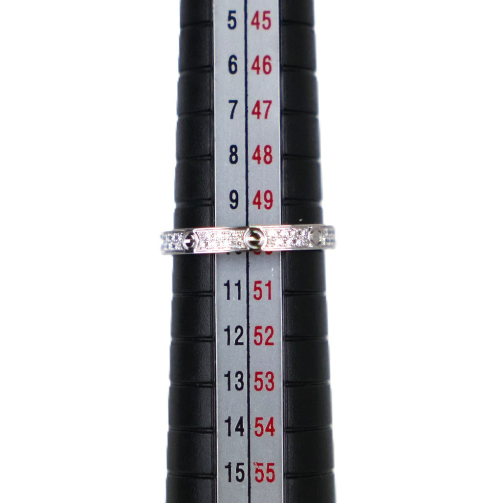 Cartier B4218250 Love Mini Model Paved Ring #50