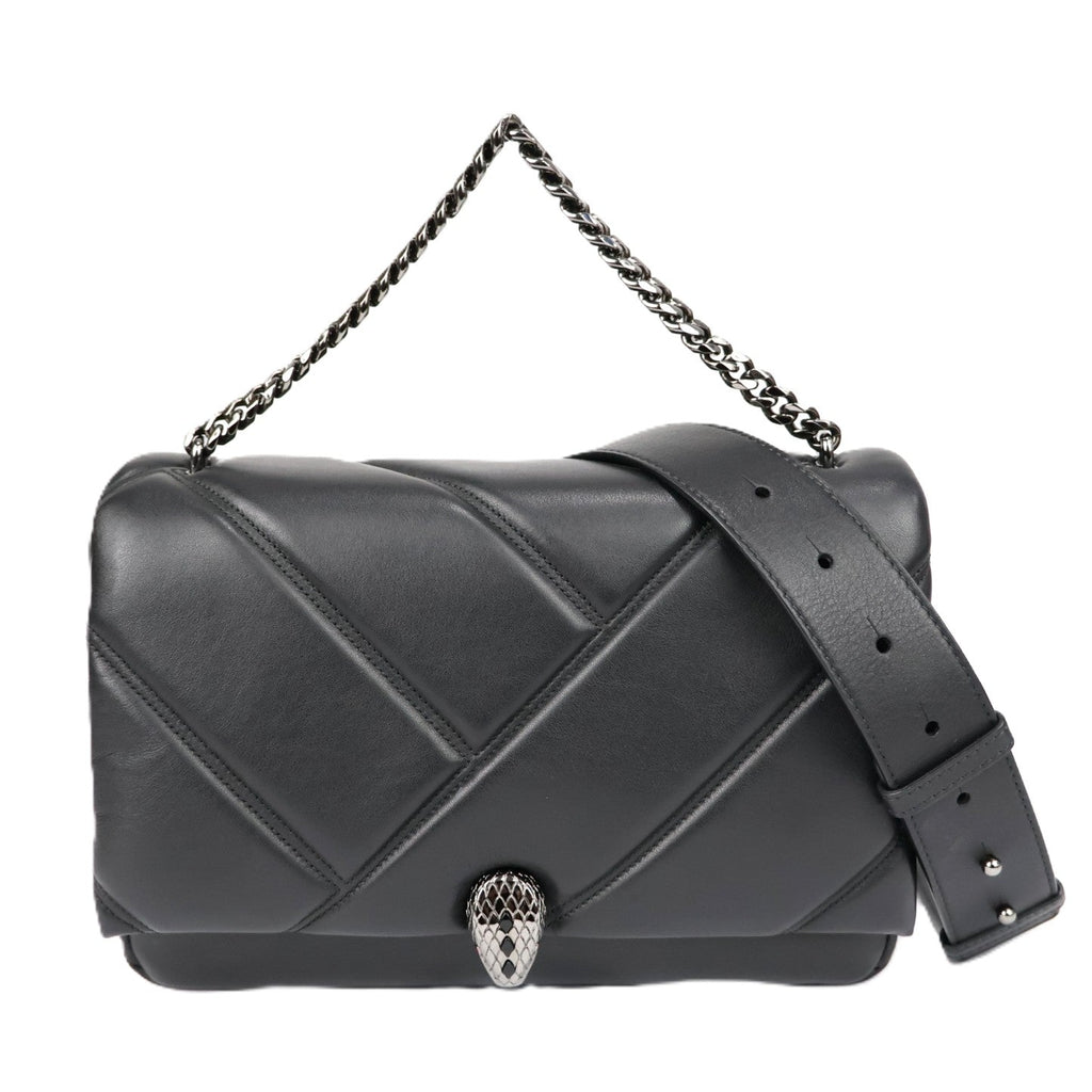 BVLGARI 291222 SERPENTI CABOCHON HANDBAG