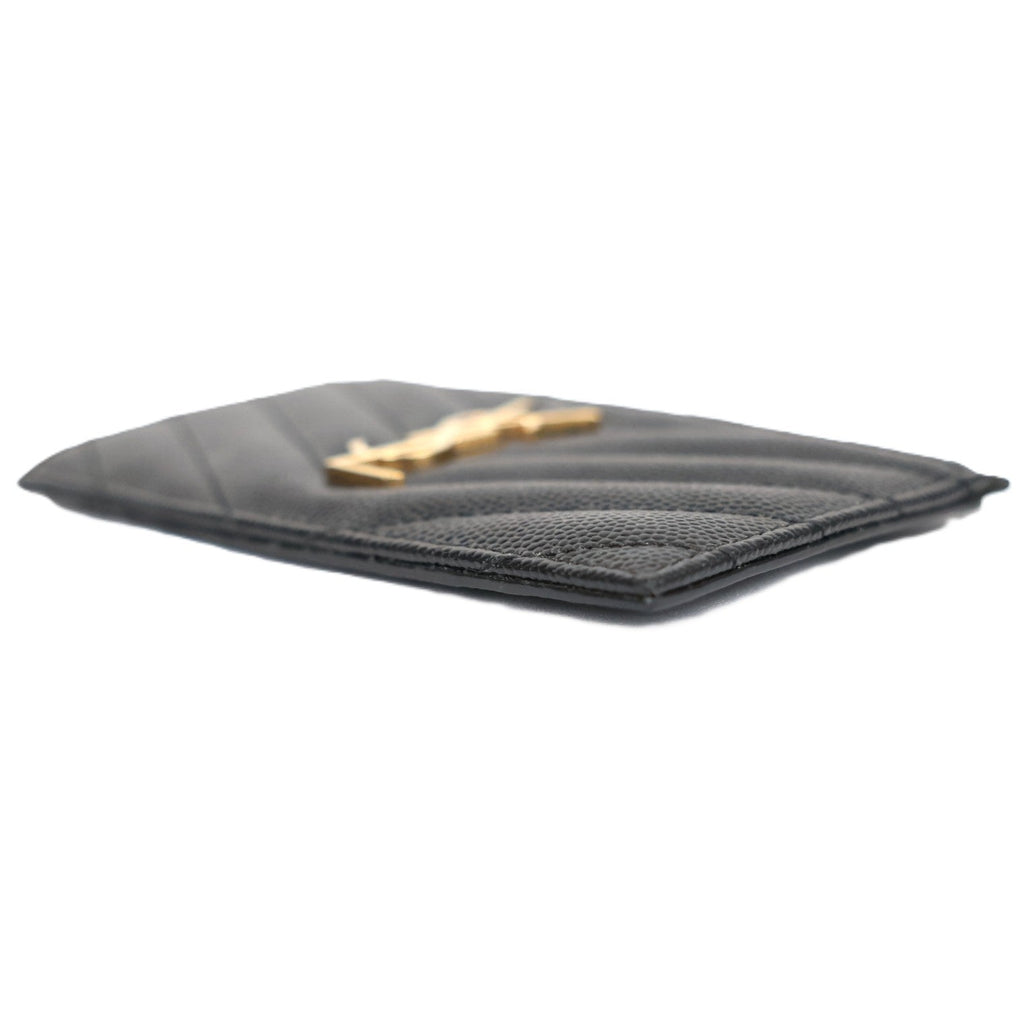 SAINT LAURENT 607915 BOW01 CASSANDRE CARD HOLDER