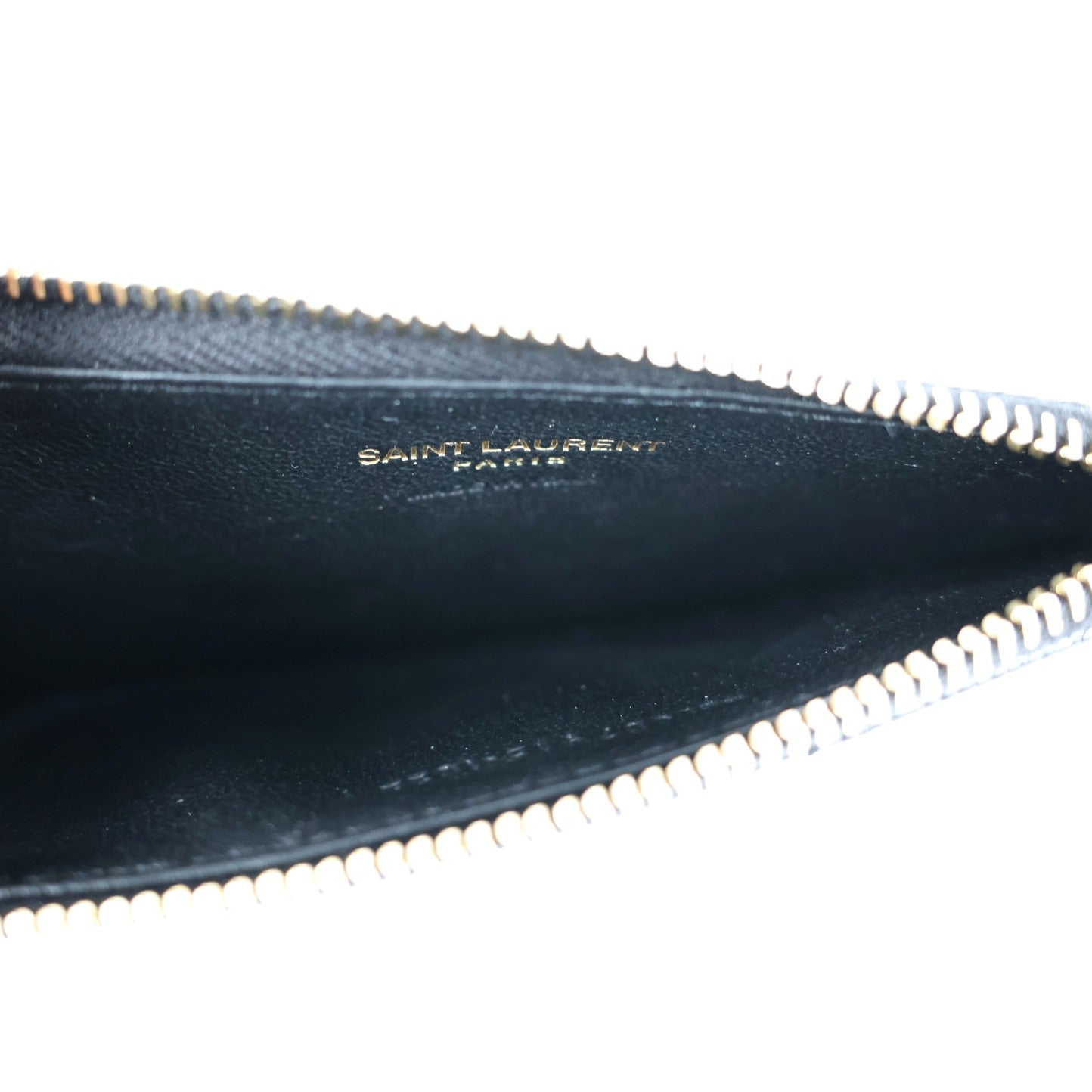 SAINT LAURENT 607915 BOW01 CASSANDRE CARD HOLDER