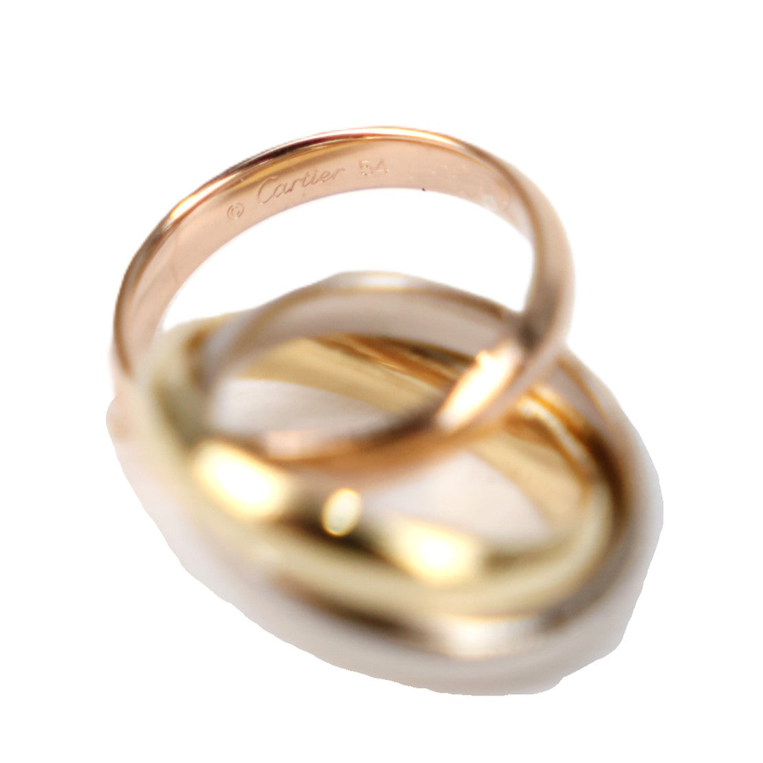 Cartier B4236154 Trinity Large Model Ring #54