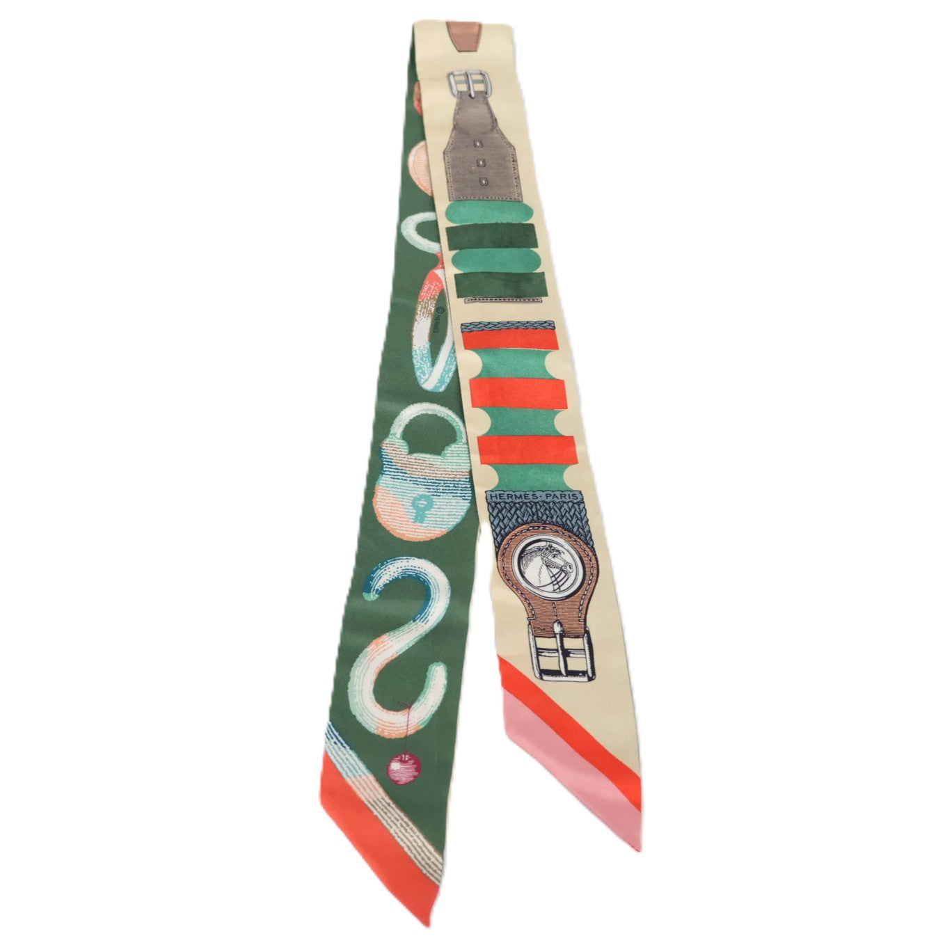 HERMES 064288S TWILLY SCARF