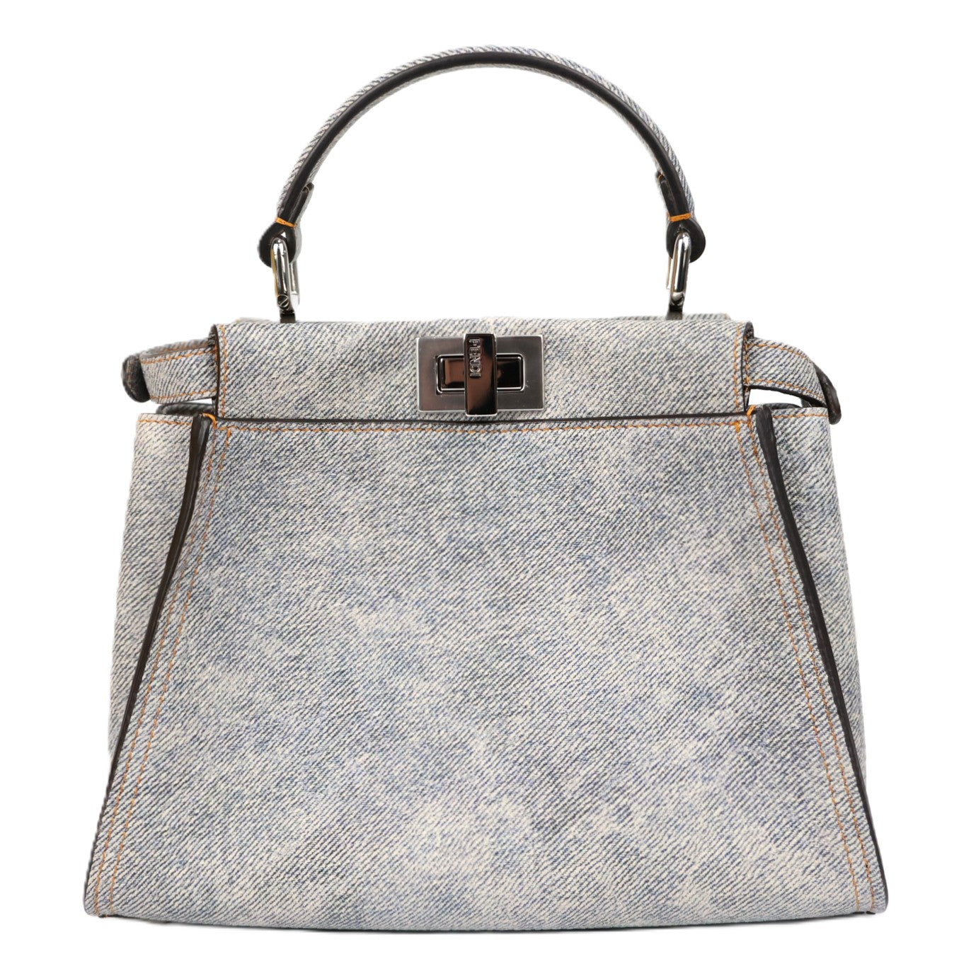FENDI 8BN244 AV1Z PEEK A BOO MINI HANDBAG