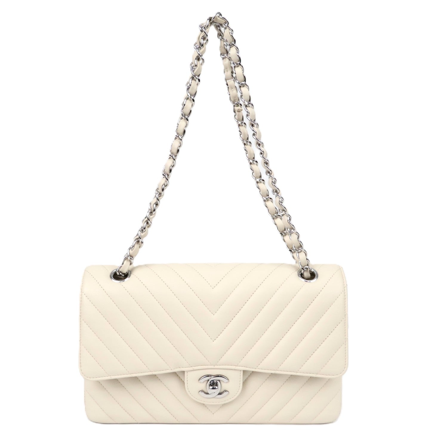 CHANEL 1112 CLASSIC FLAP MEDIUM SHOULDER BAG