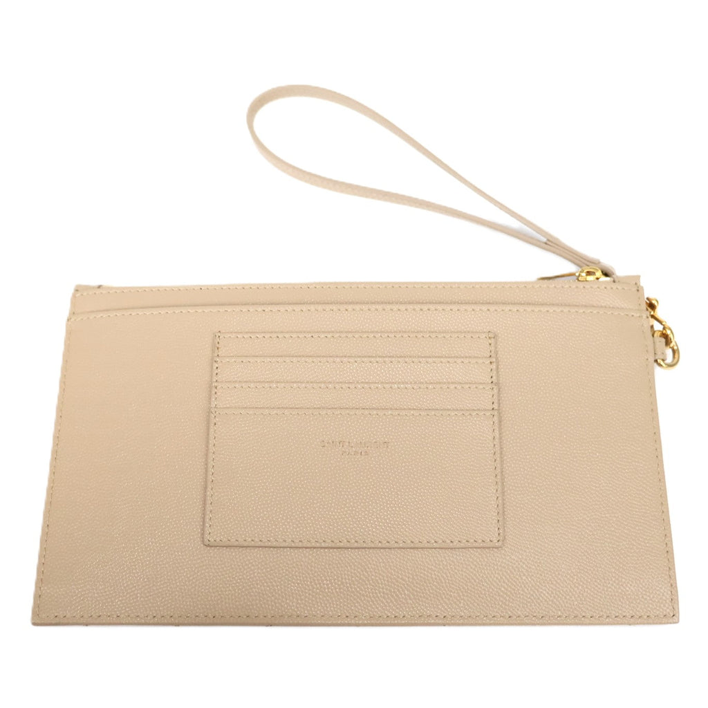 SAINT LAURENT 636313 BOW01 CASSANDRE BILL POUCH CLUTCH BAG