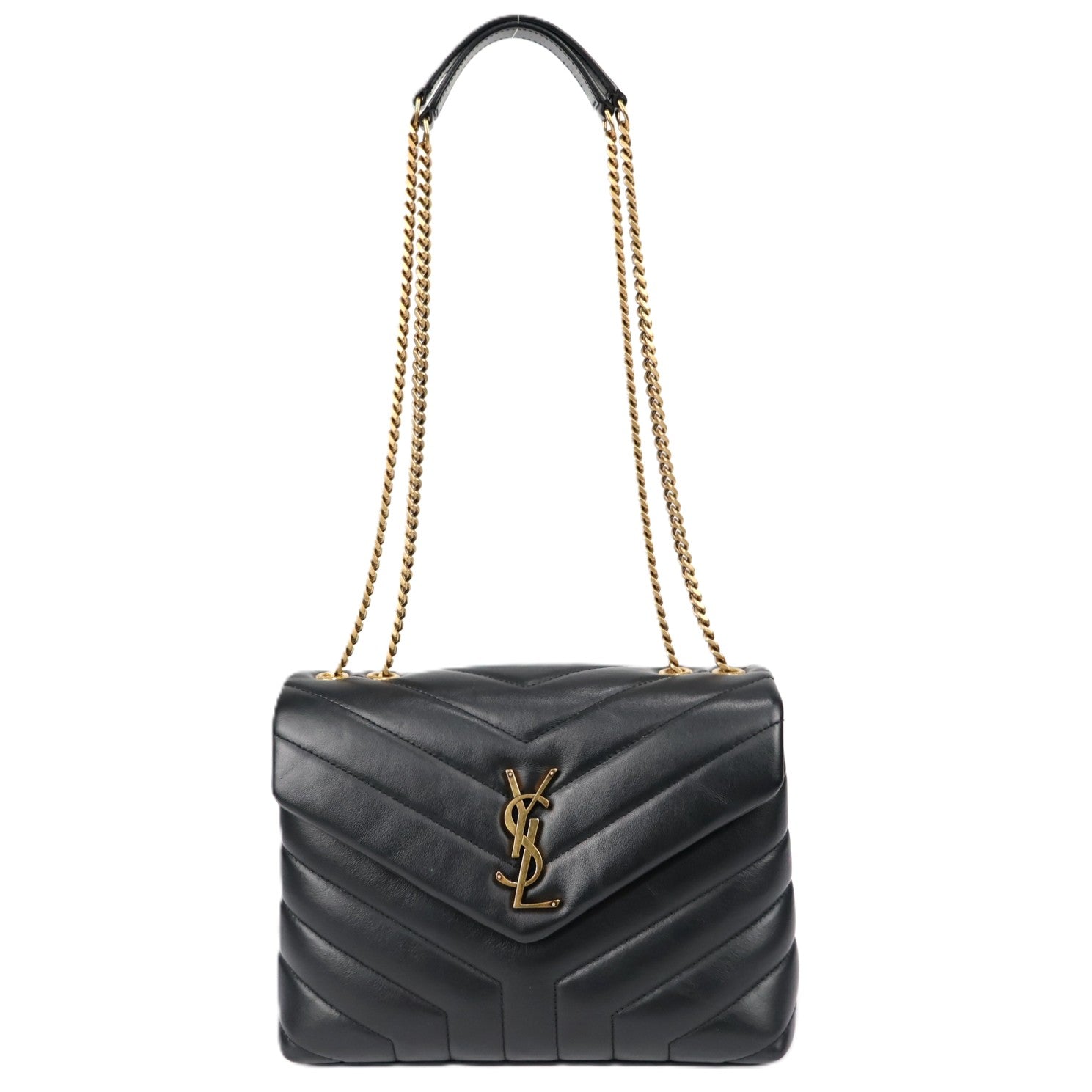 SAINT LAURENT 494699 DV727 LOULOU SMALL SHOULDER BAG