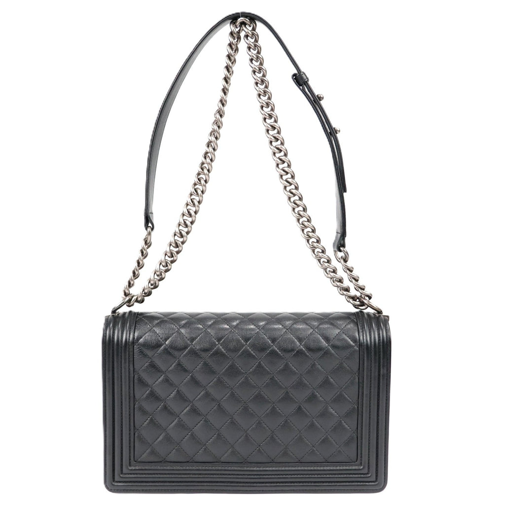 CHANEL 92193 BOY CHANEL LARGE SHOULDER BAG
