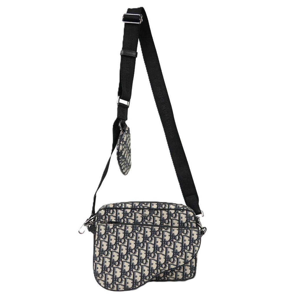 DIOR 1ADPO276YKY SADDLE TRIPLE POUCH CROSSBODY BAG