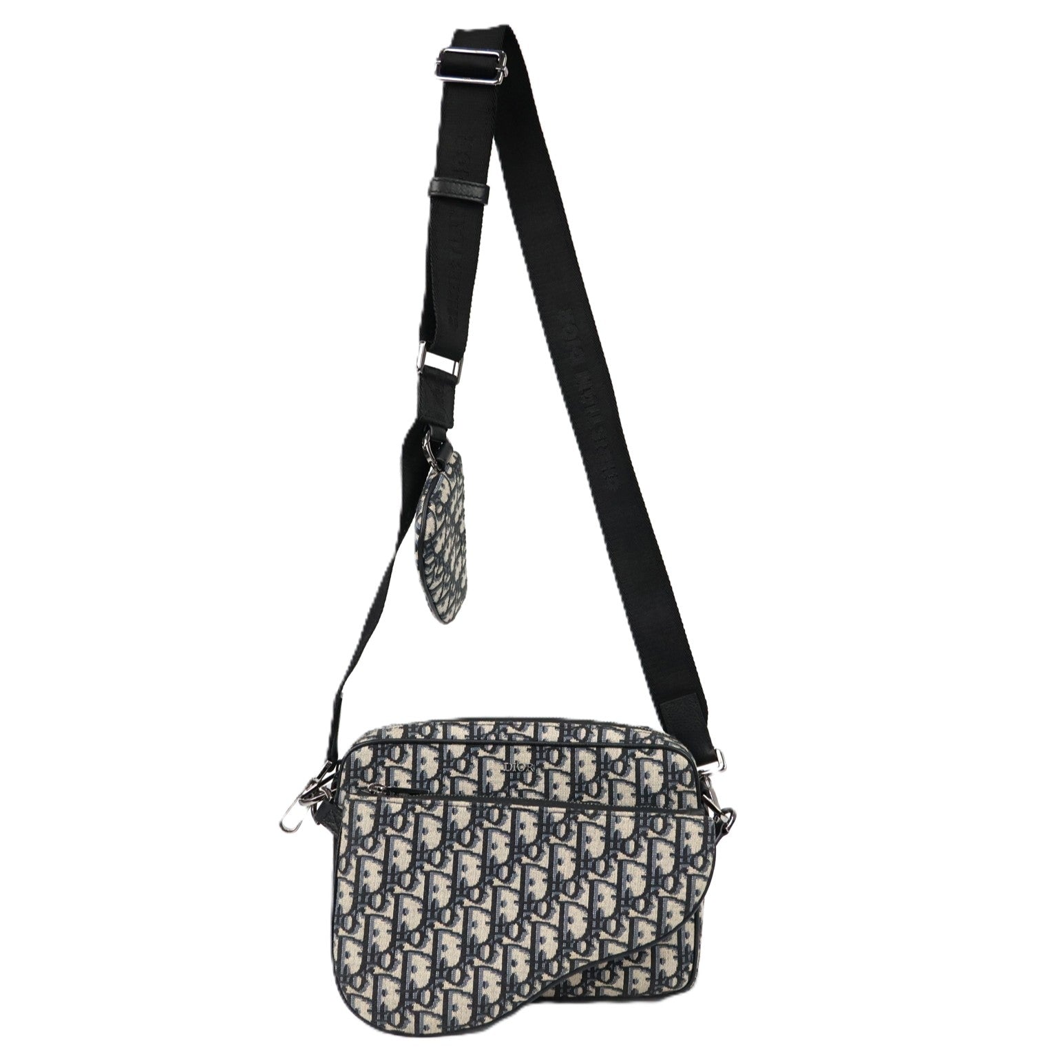 DIOR 1ADPO276YKY SADDLE TRIPLE POUCH CROSSBODY BAG