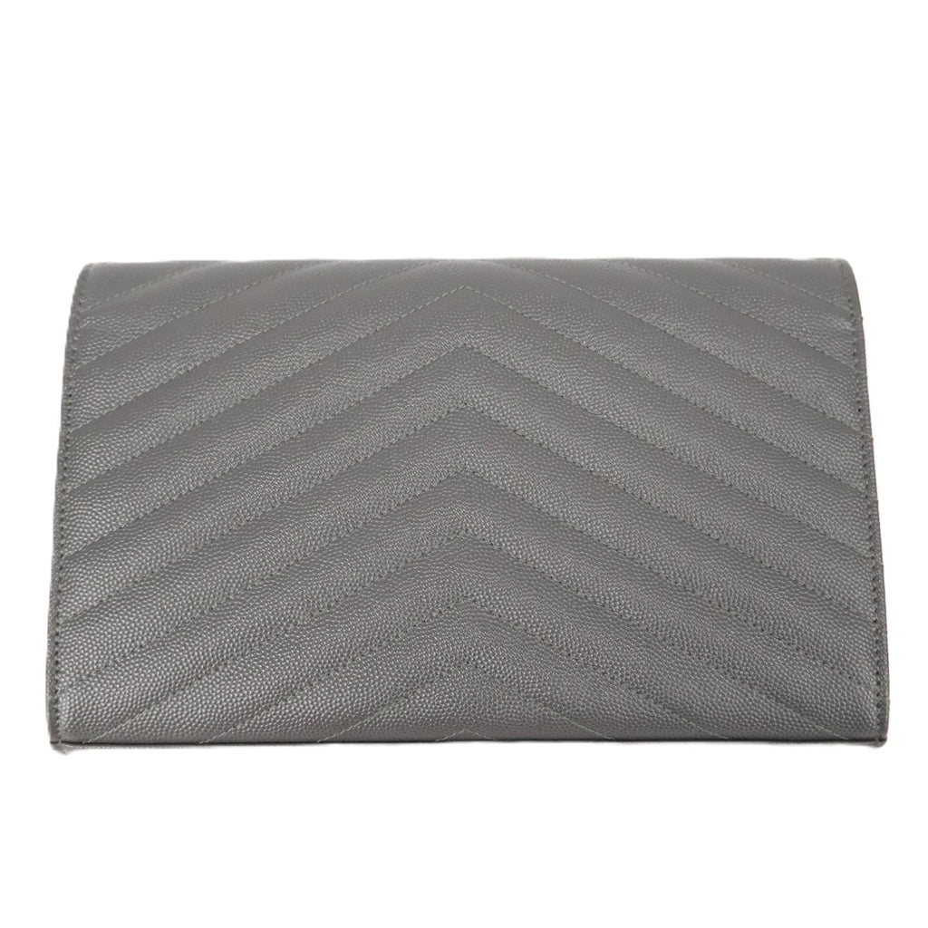 SAINT LAURENT 377828 BOW01 CASSANDRE WALLET ON CHAIN