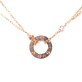 Cartier B7219500 Love Pendant 2-Diamonds Necklace